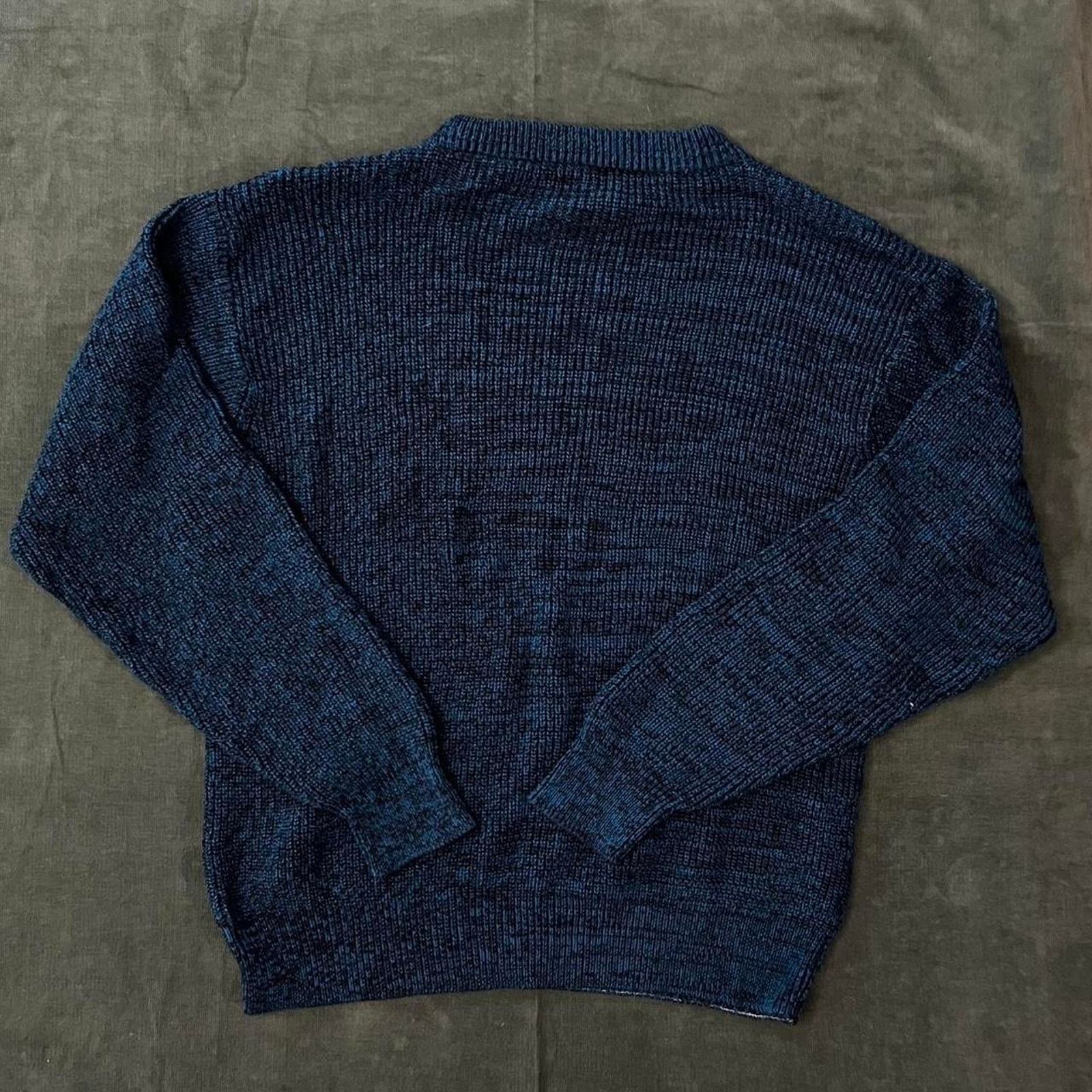 Other Vintage acrylic knitted sweater Size US XL / EU 56 / 4 - 4 Thumbnail