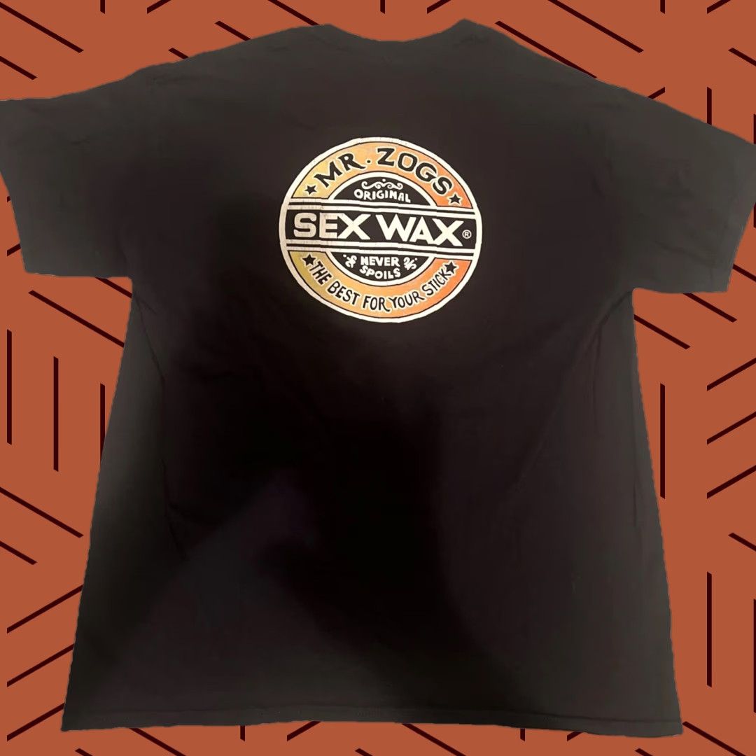 Vintage VINTAGE Mr. Zogs Sex Wax Sunrise Sunset Shirt Adult Large Black Graphic Print 90s Surfer Mens Size US L / EU 52-54 / 3 - 1 Thumbnail