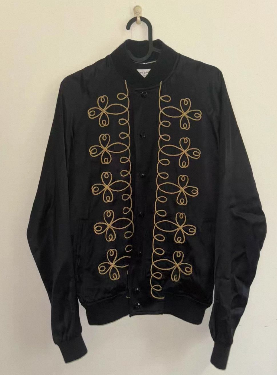 Yves Saint Laurent Saint Laurent SLP 15SS Silk Bomber Jacket. Size US S / EU 44-46 / 1 - 1 Thumbnail