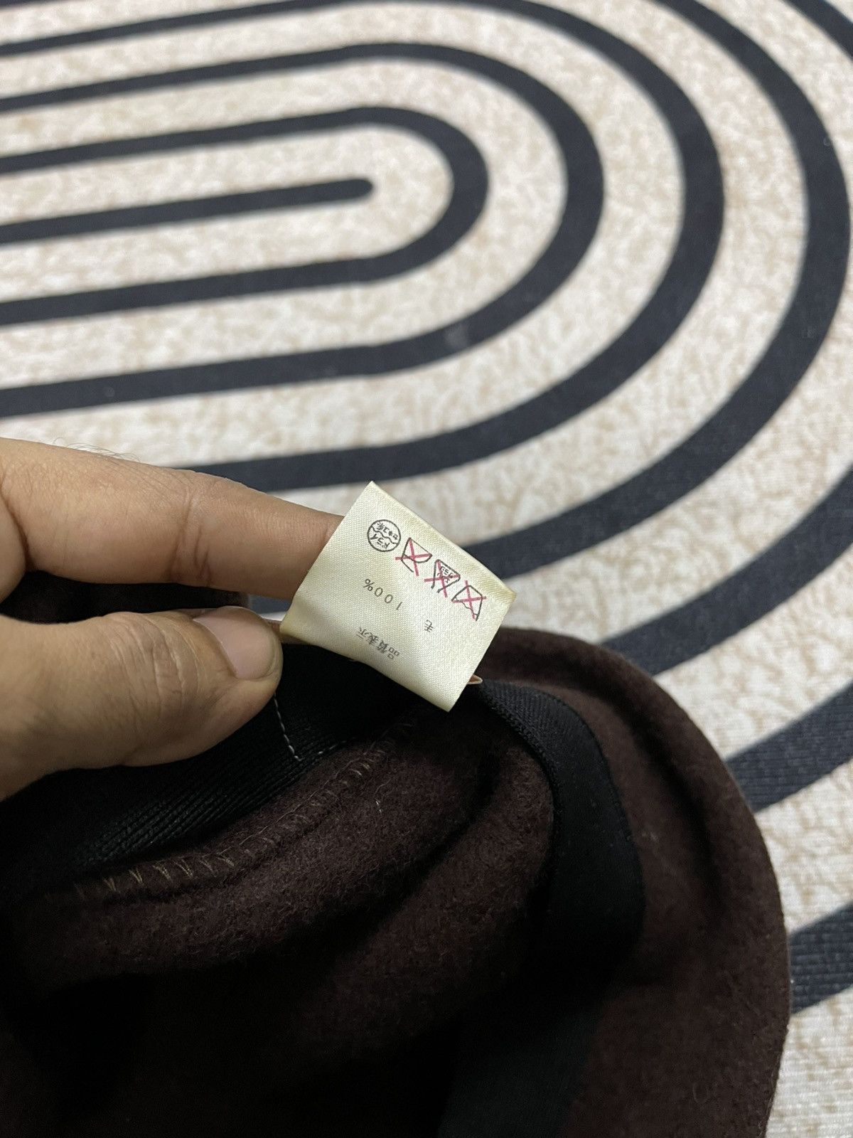 Japanese Brand × Vintage × Vivienne Westwood 90s VIVIENNE WESTWOOD WOOL BUCKET HAT BROWN Size ONE SIZE - 7 Thumbnail