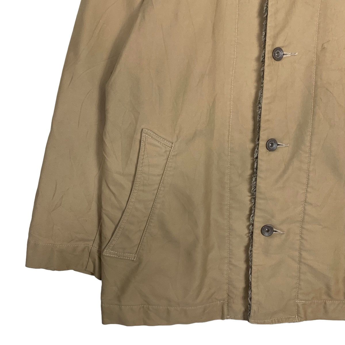 Levi's LEVIS Fur Collar Work Jacket #0036-C3 Size US L / EU 52-54 / 3 - 3 Thumbnail