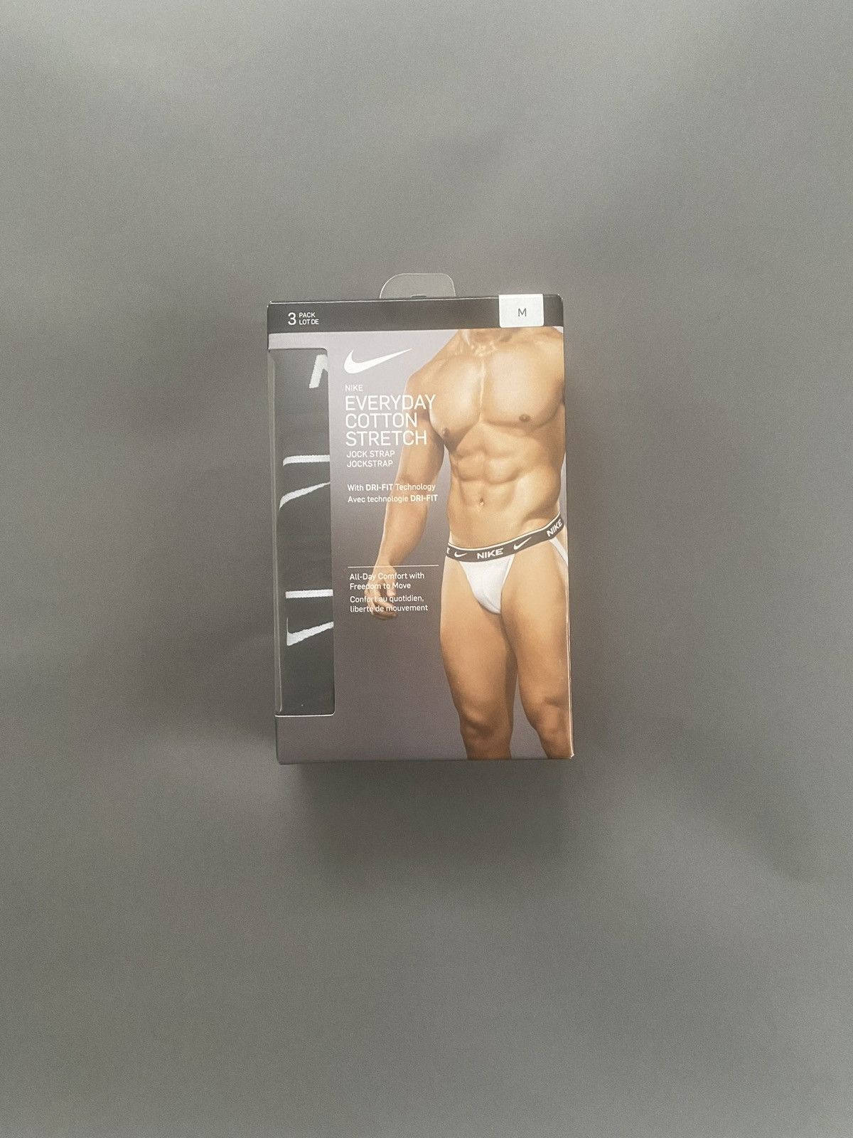 Nike Nike Everyday cotton jockstrap underwear Medium 32-34 waist Size 32 - 2 Thumbnail