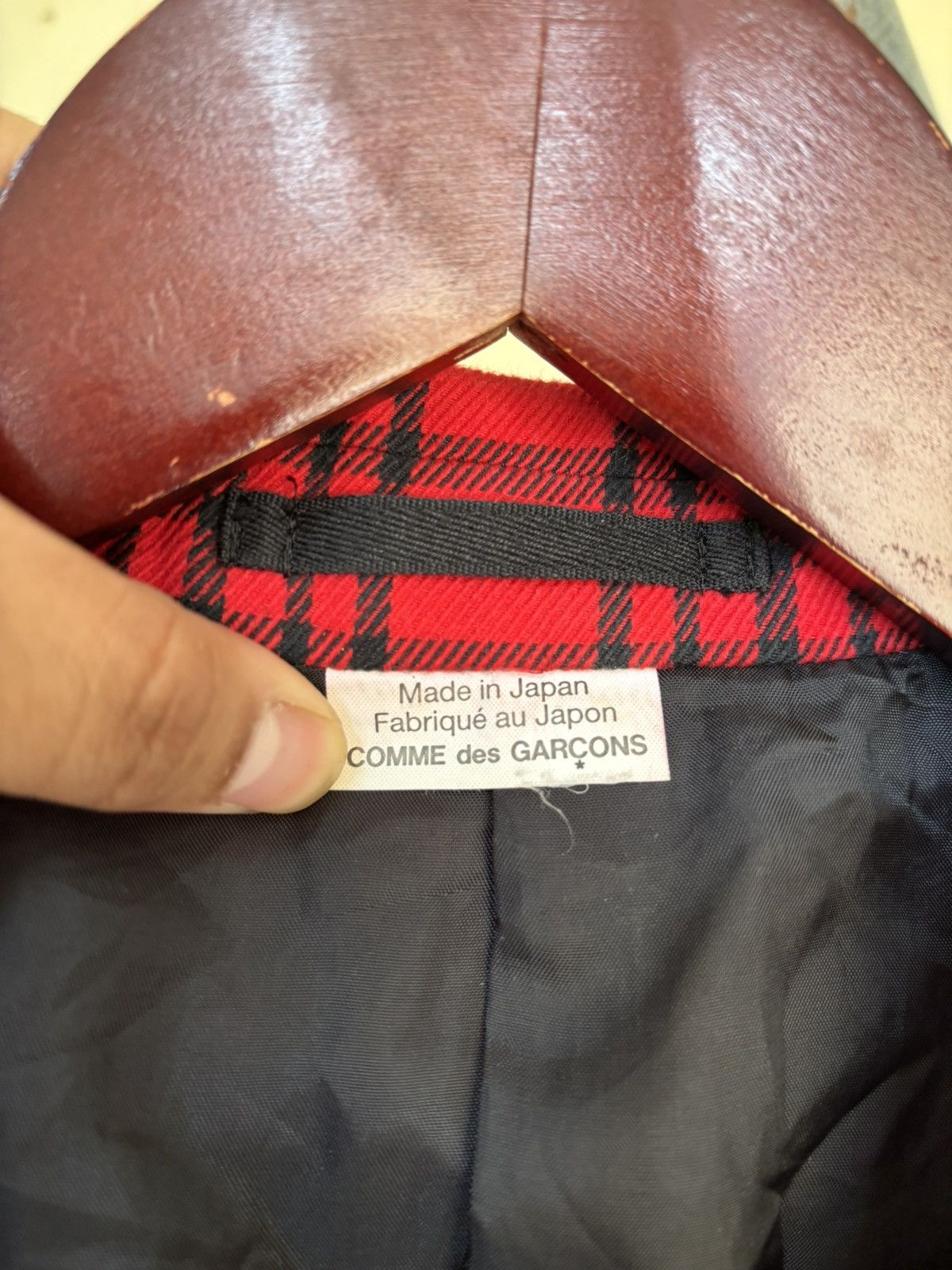 Comme des Garcons Homme Plus Comme Des Garcons Homme Plus - Check Printed Jacket Size US M / EU 48-50 / 2 - 5 Thumbnail
