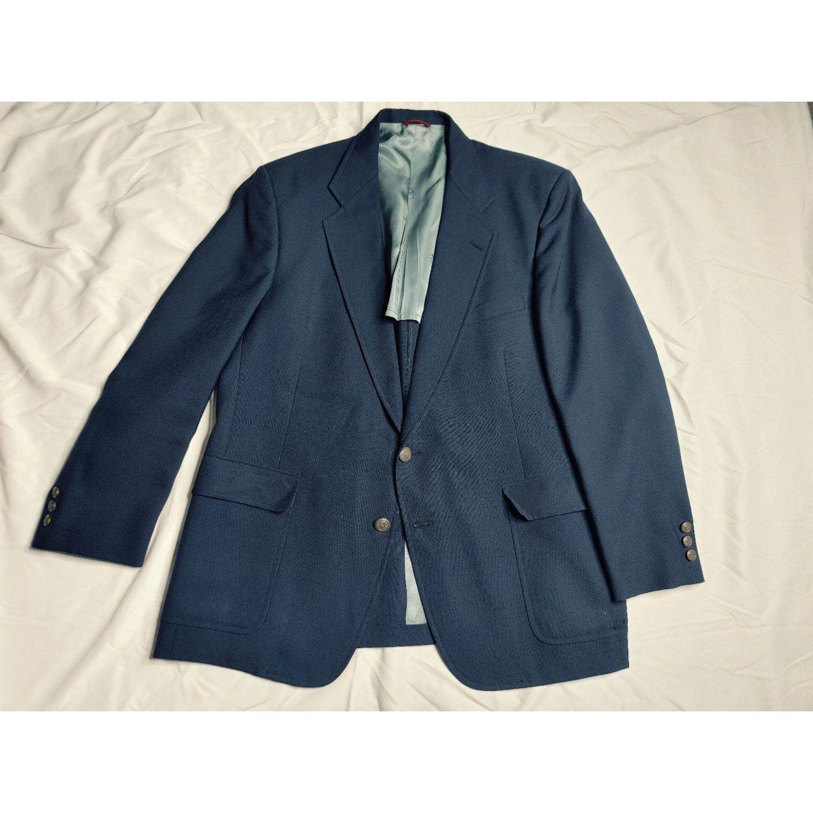 Hart Schaffner Marx Hart Schaffner & Marx blazer, Golden Bear, navy, 44R Size 44R - 1 Thumbnail