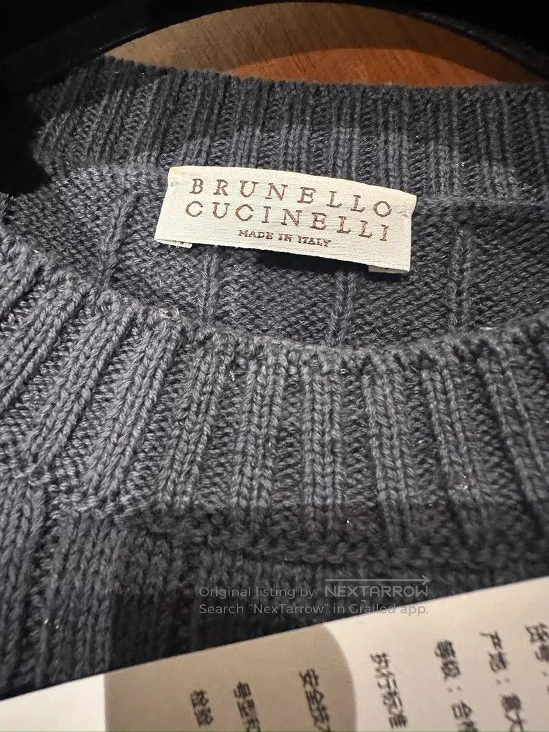 Brunello Cucinelli Brunello Cucinelli Sequined vest top. Size L / US 10 / IT 46 - 5 Thumbnail