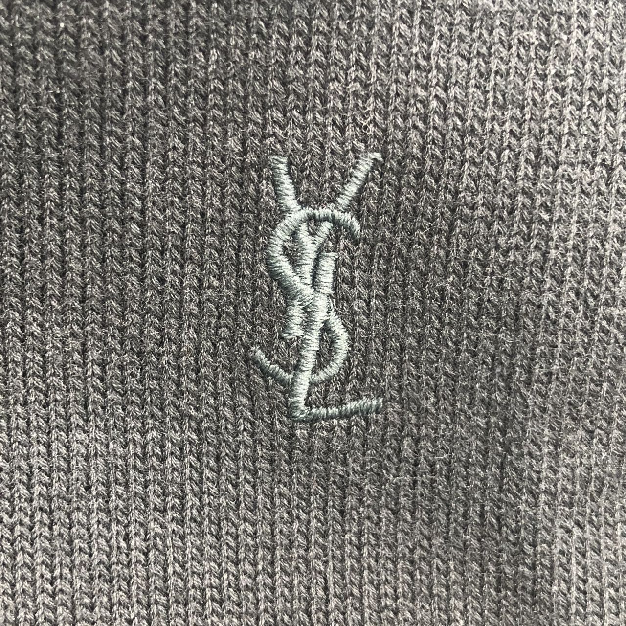 Yves Saint Laurent Saint Laurent Contrast Sleeveless Knit Polo Tank Top K26WX Size M / US 6-8 / IT 42-44 - 8 Thumbnail
