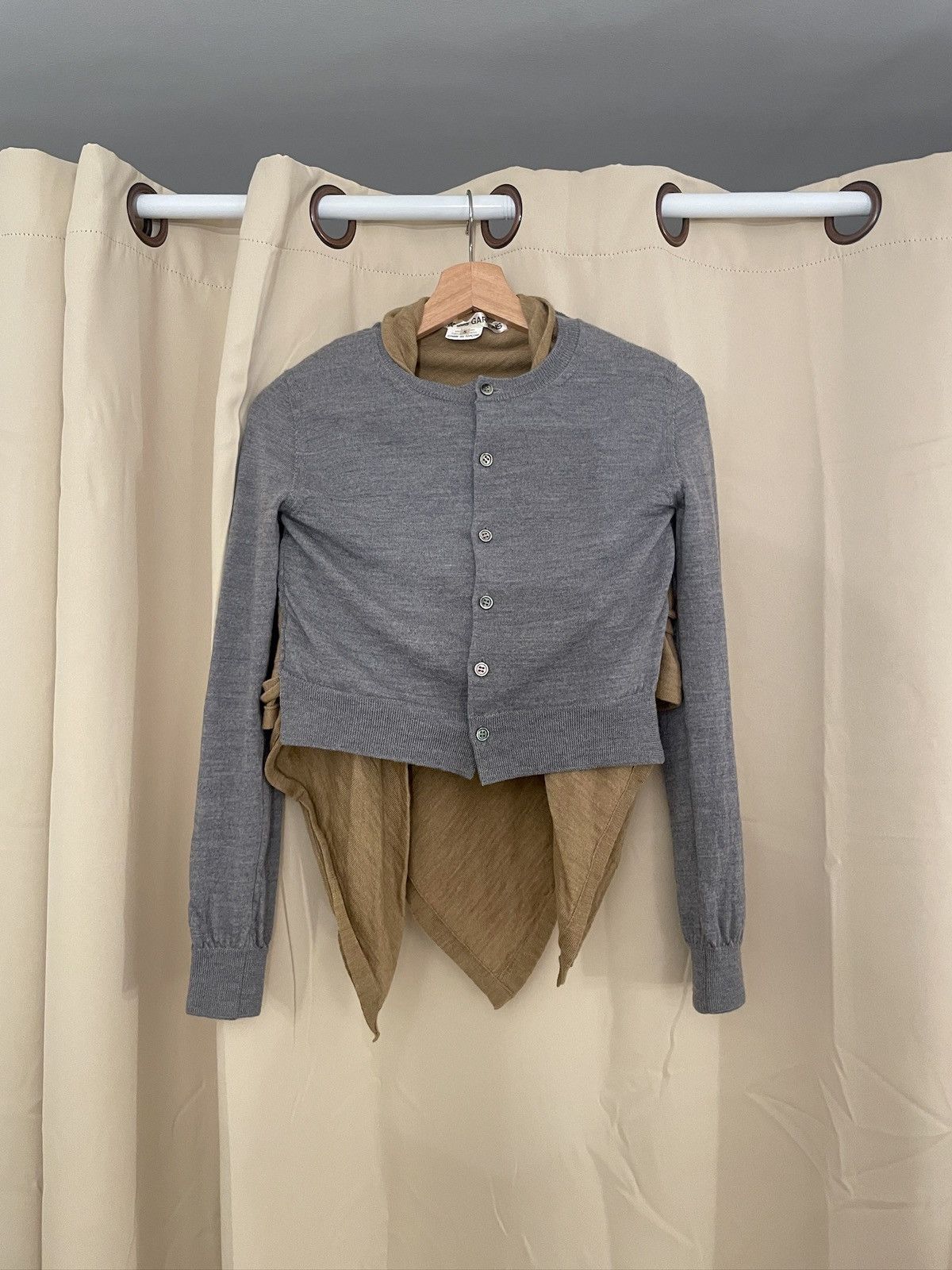 Comme des Garcons × Japanese Brand Comme des Garcons Cardigan 2009AW runway look 37 Size S / US 4 / IT 40 - 1 Thumbnail