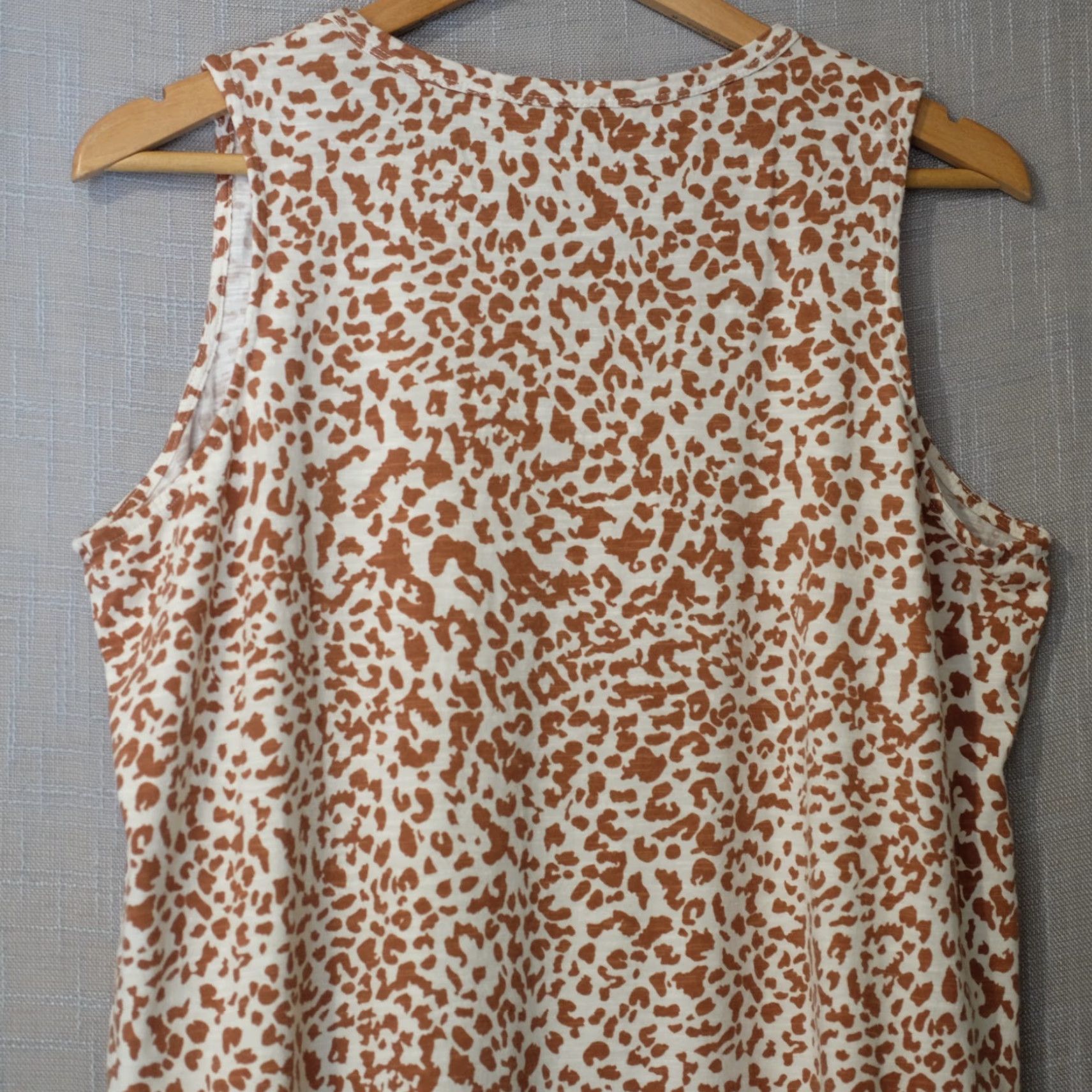 Vintage Maurices Tank Top Womens L Cheetah Print Stretch Lightweight V-Neck Pullover Casual Best Quality Shirt Size L / US 10 / IT 46 - 5 Thumbnail