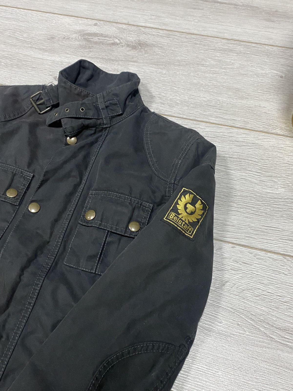 Belstaff Belstaff waxed gangster 1969 ra 18012 vintage zip jacket Size M / US 6-8 / IT 42-44 - 3 Thumbnail
