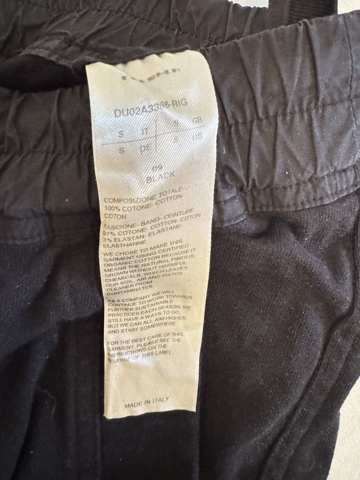 Rick Owens Drkshdw Rick Owens Drkshdw Mastodon Jersey cargo pants Size US 31 - 3 Thumbnail