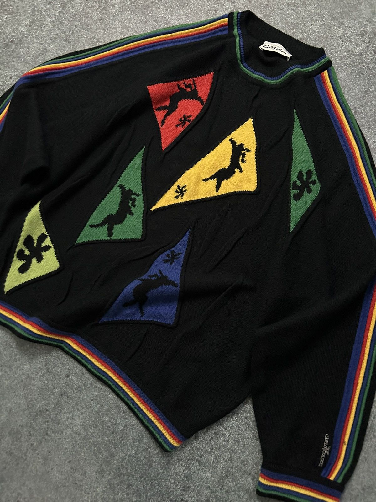 Carlo Colucci × Vintage SWEATHER CARLO COLUCCI Size US L / EU 52-54 / 3 - 2 Thumbnail