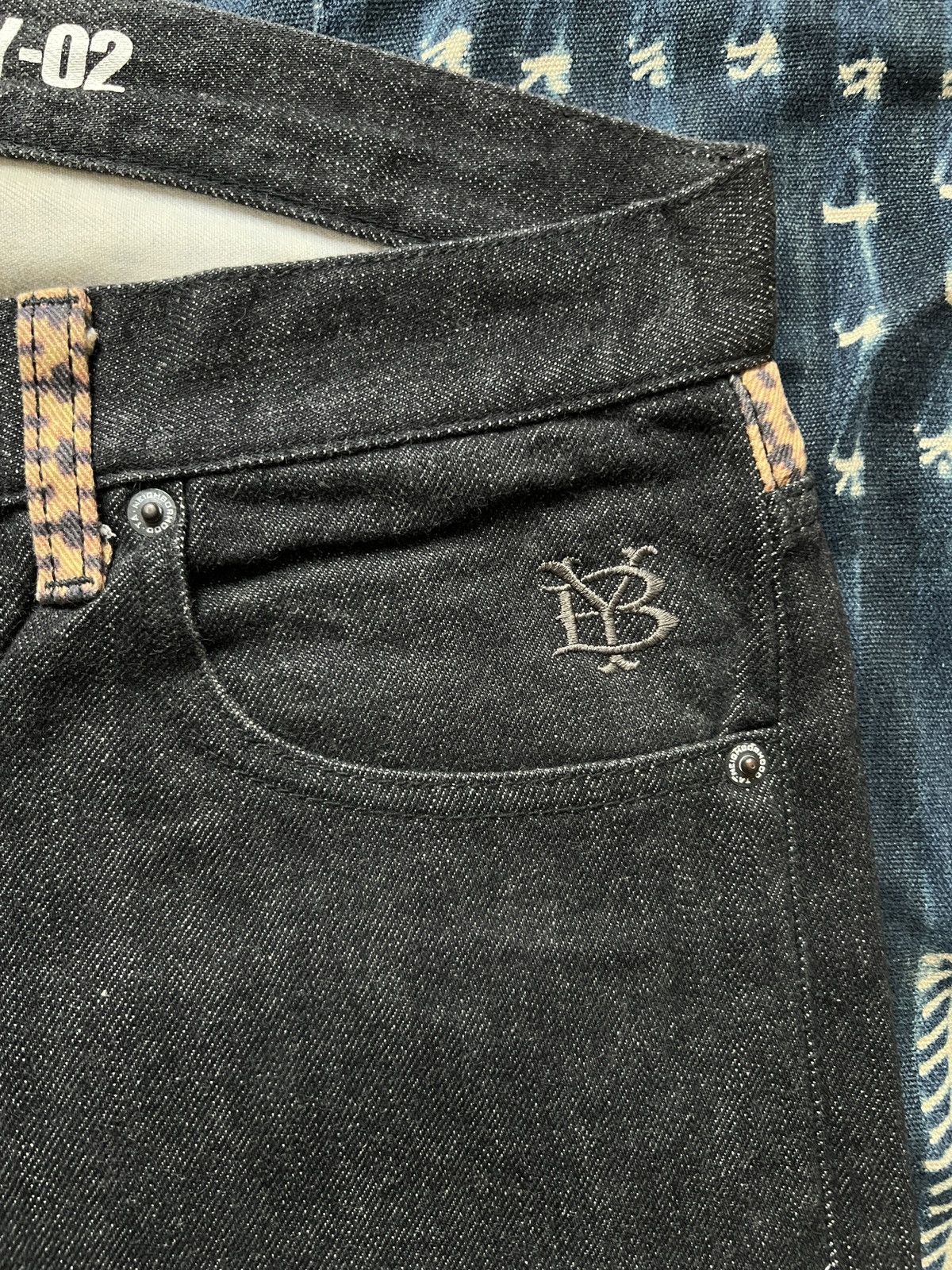 Neighborhood × Stussy Stussy x Neighborhood Boneyards Conspiracy Denim Jeans FW10 Size US 34 / EU 50 - 4 Thumbnail