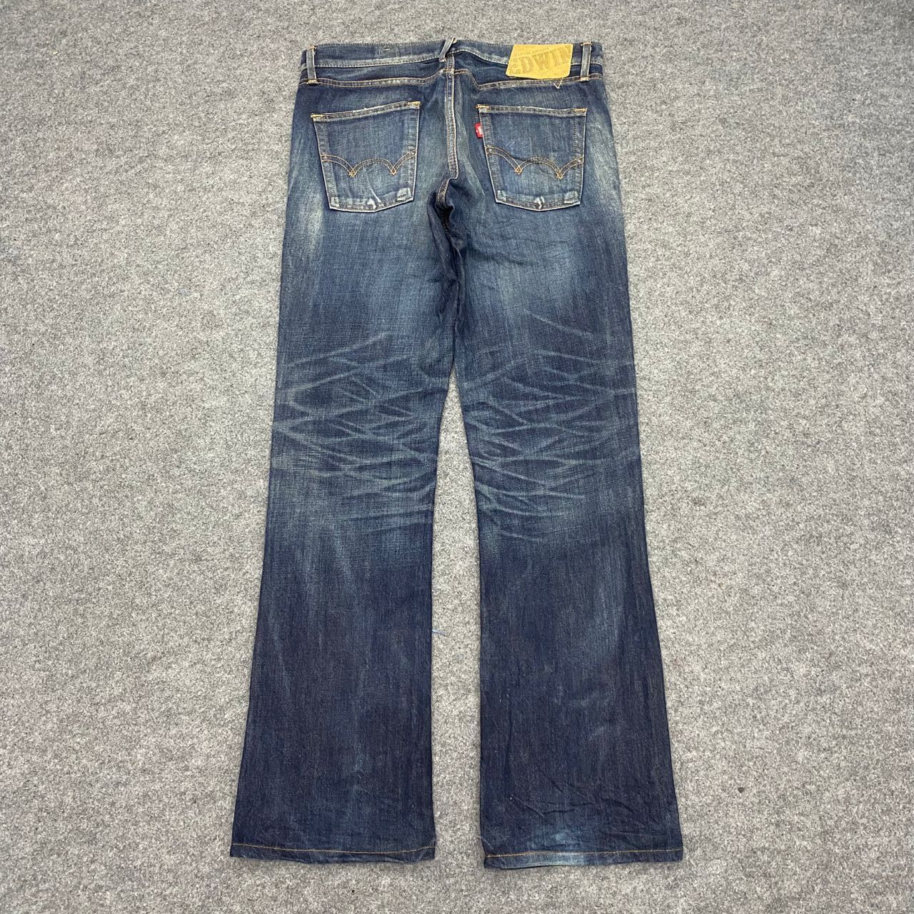 Edwin 💥Flare💥Vintage Edwin 503 Company Denim Jeans Size US 36 / EU 52 - 2 Thumbnail