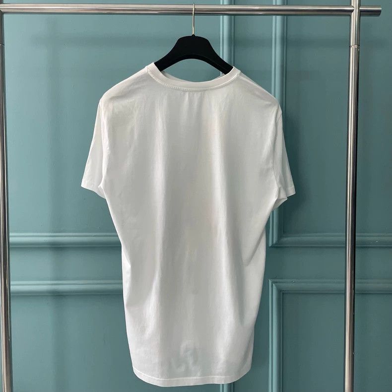 Givenchy Givenchy Classic White Deer Printed Logo Short Sleeve Size US S / EU 44-46 / 1 - 2 Thumbnail