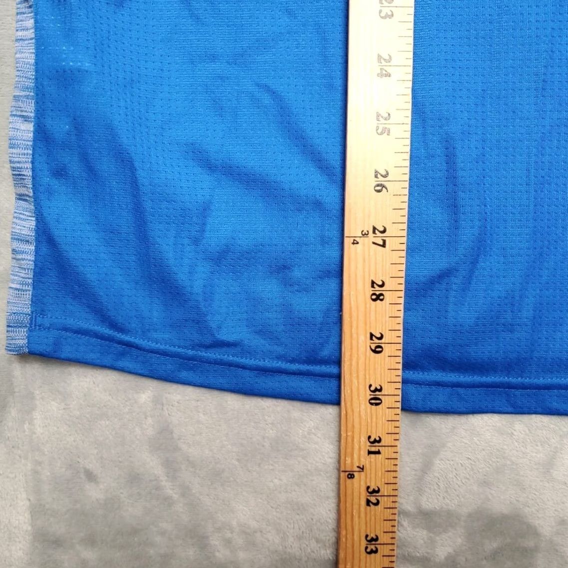 Under Armour Under Armour HeatGear Shirt Mens XL Blue Short Sleeve Running Athletic Pullover Crew Neck Moisture Wicking Breathable Lightweight Size US XL / EU 56 / 4 - 5 Thumbnail