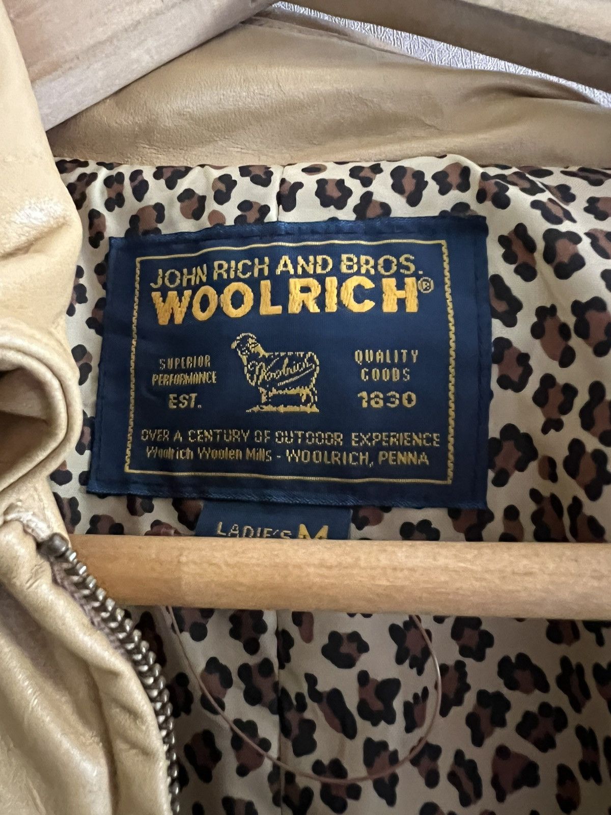 Woolrich Woolen Mills Vintage Woolrich Leather Jacket Rare Outdoor Heritage Piece Size M / US 6-8 / IT 42-44 - 10 Thumbnail
