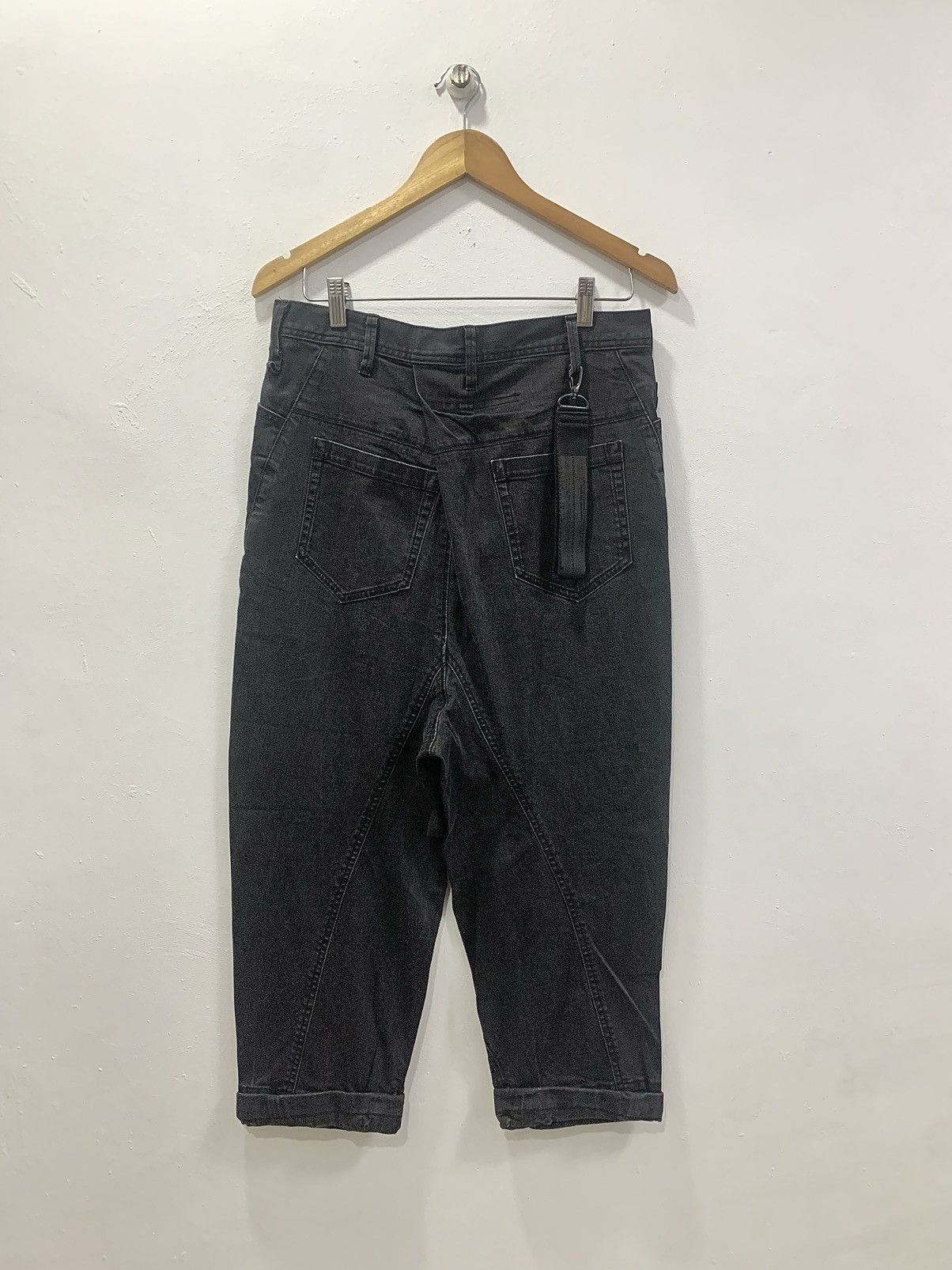 Julius JULIUS 9oz STRETCH DENIM - WASHED TUCK PANTS (FREE ACCESORY) Size US 30 / EU 46 - 6 Thumbnail
