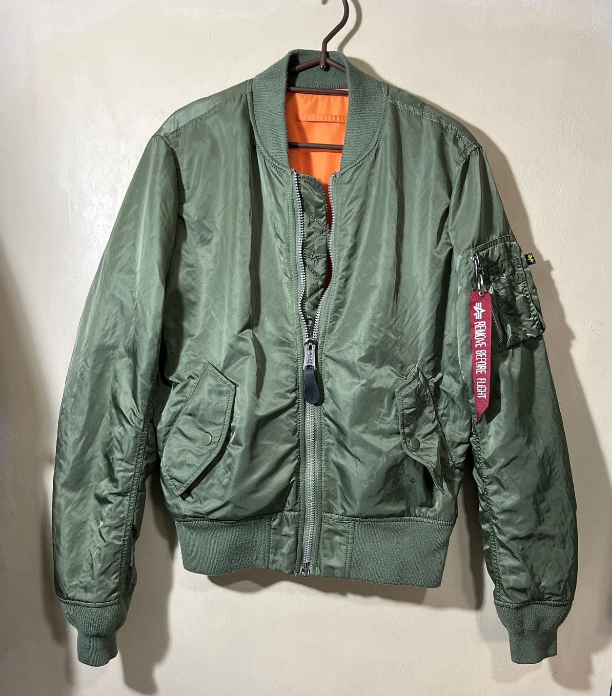 Alpha Industries Alpha Industries MA-1 Bomber Flight Jacket Size US S / EU 44-46 / 1 - 1 Thumbnail