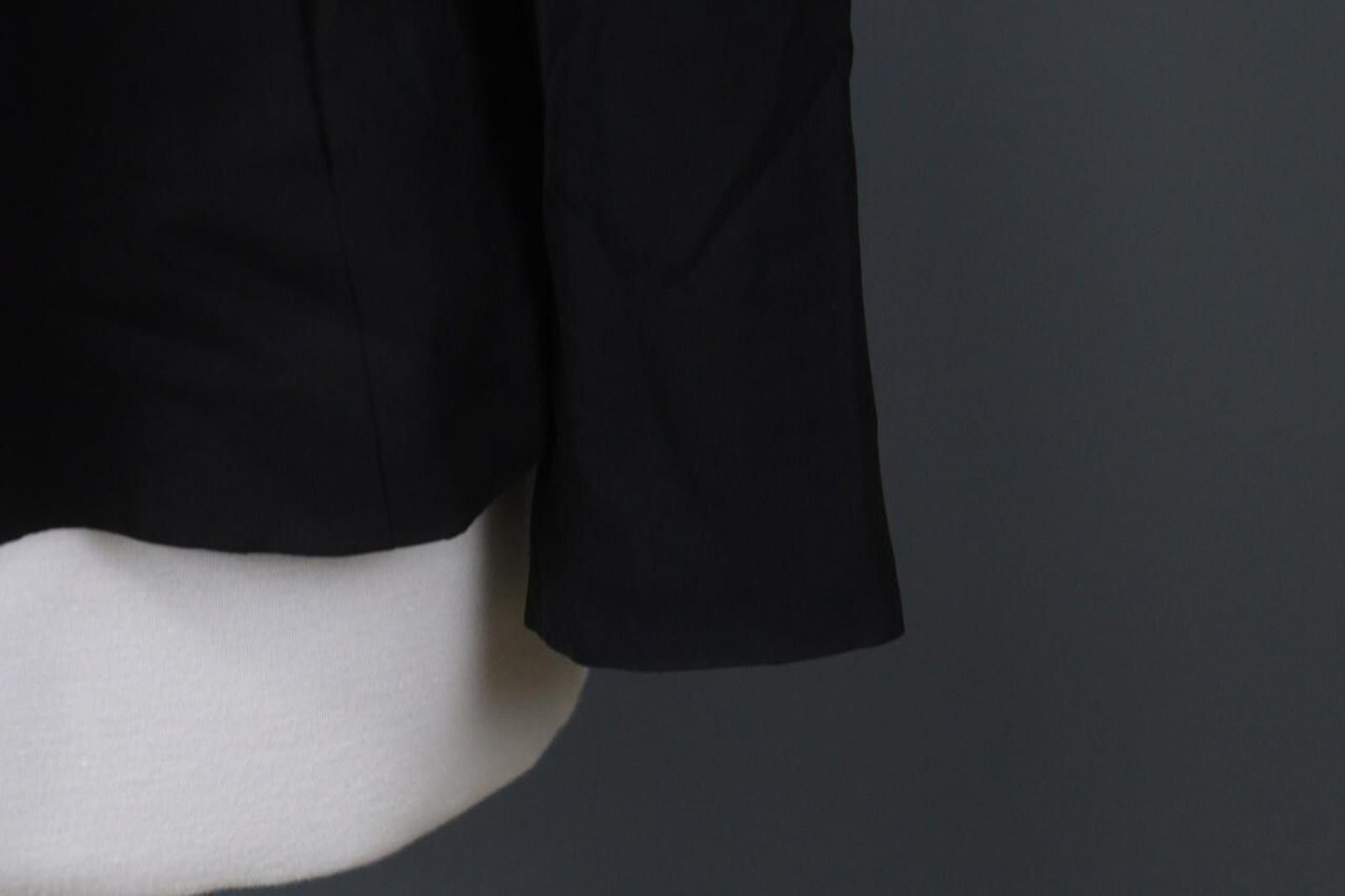 Emporio Armani Emporio Armani Black Lapel Single Breasted Blazer Jacket Size M / US 6-8 / IT 42-44 - 4 Thumbnail