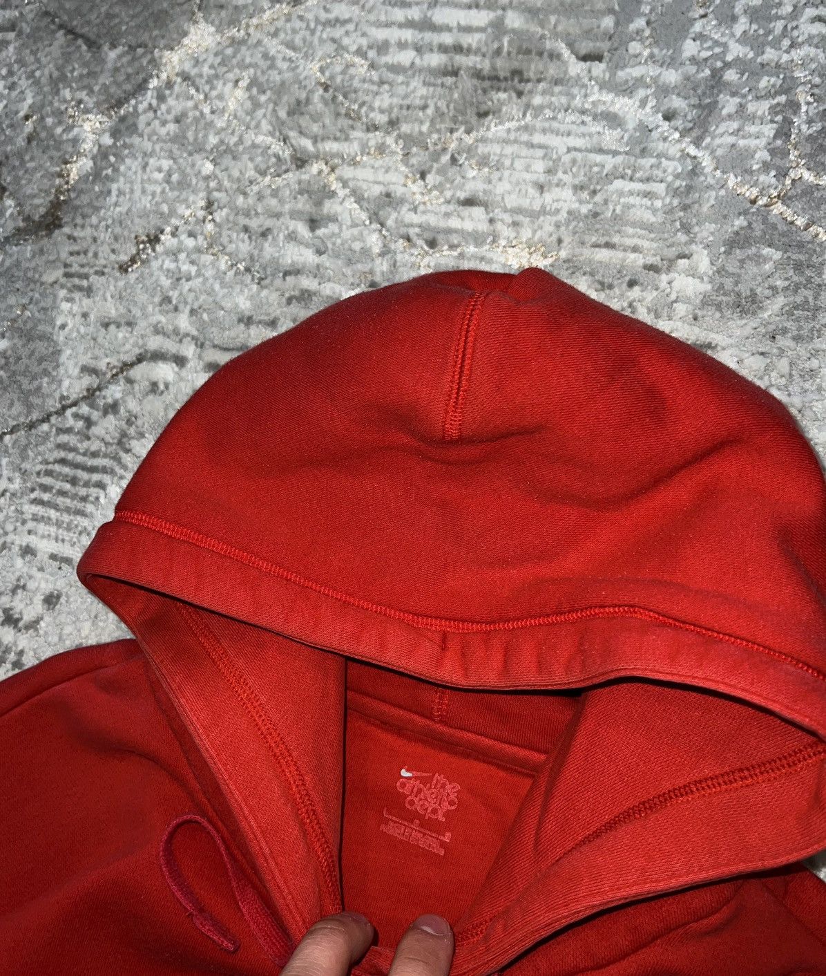 Nike × Vintage NIKE VINTAGE 00S BIG SWOOSH LOGO HOODIE Y2K SWEATSHIRT Size US L / EU 52-54 / 3 - 6 Thumbnail
