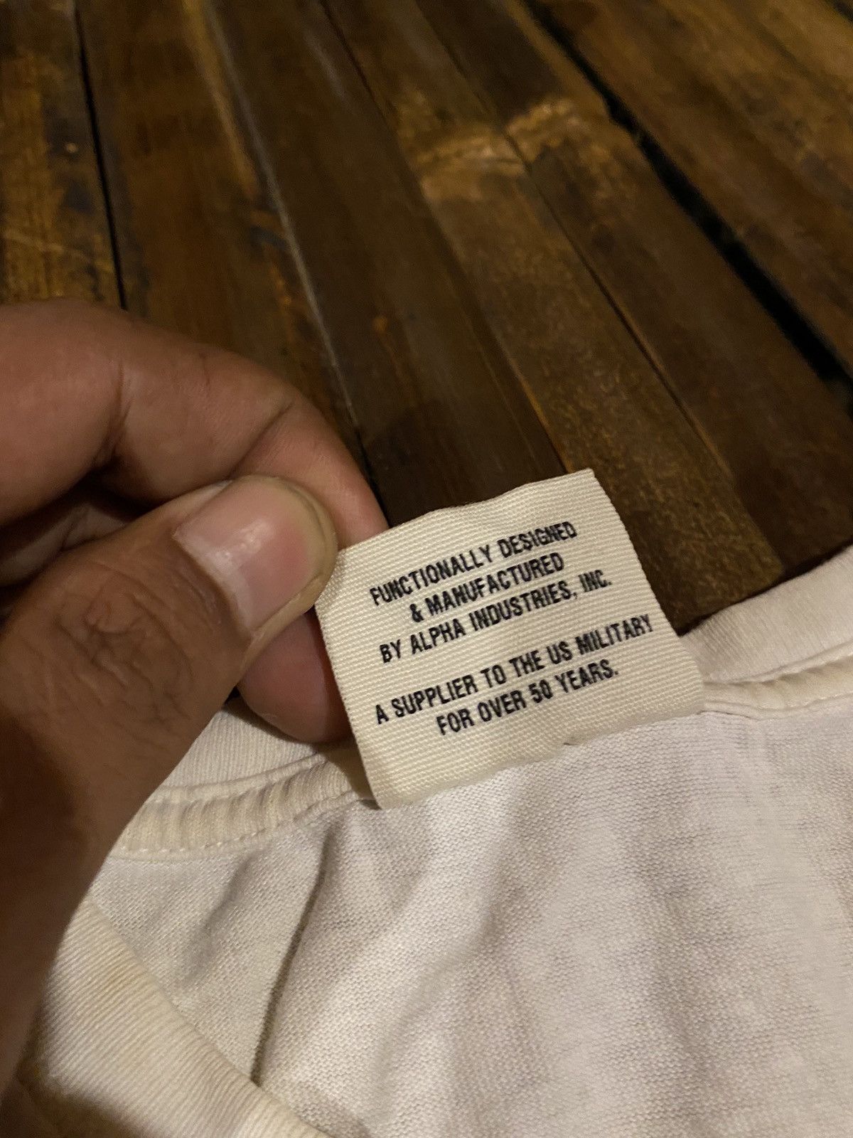 Alpha Industries × Japanese Brand ALPHA INDUSTRIES TSHIRT Size US M / EU 48-50 / 2 - 5 Thumbnail