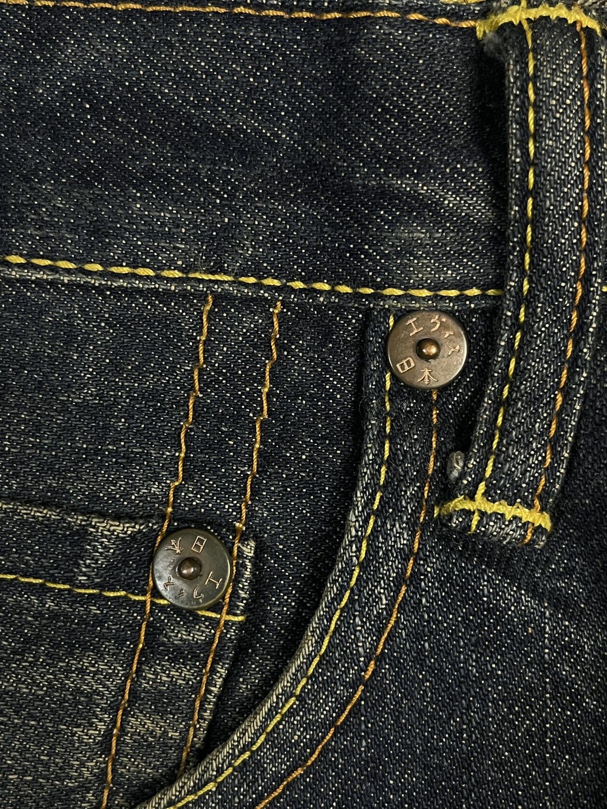 Evisu Rare Evisu Yamane Paris Distressed Selvedge Jeans Size US 36 / EU 52 - 12 Thumbnail