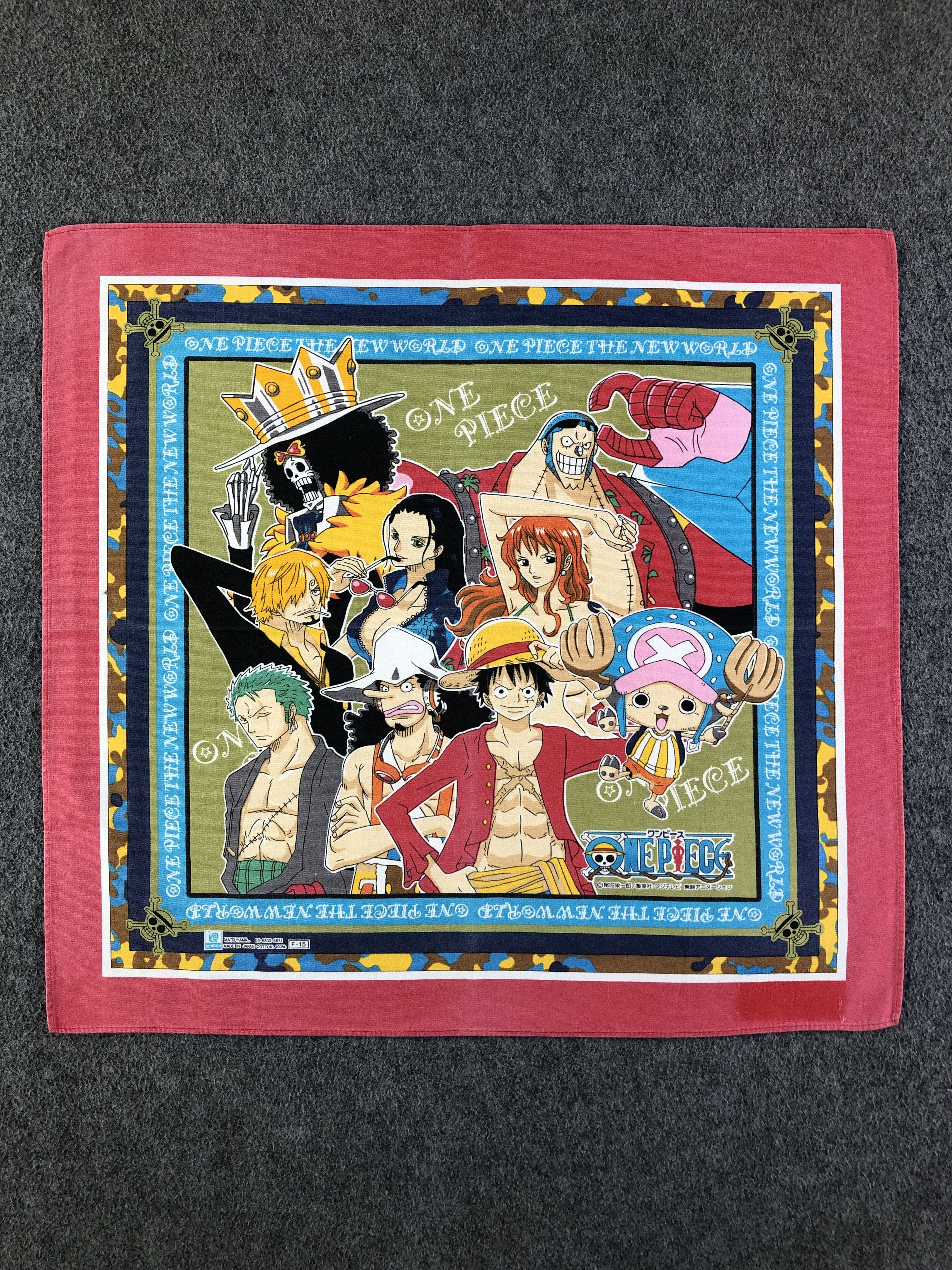 Anime One Piece Handkerchief / Bandana / Neckerchief C341 Size ONE SIZE - 1 Thumbnail