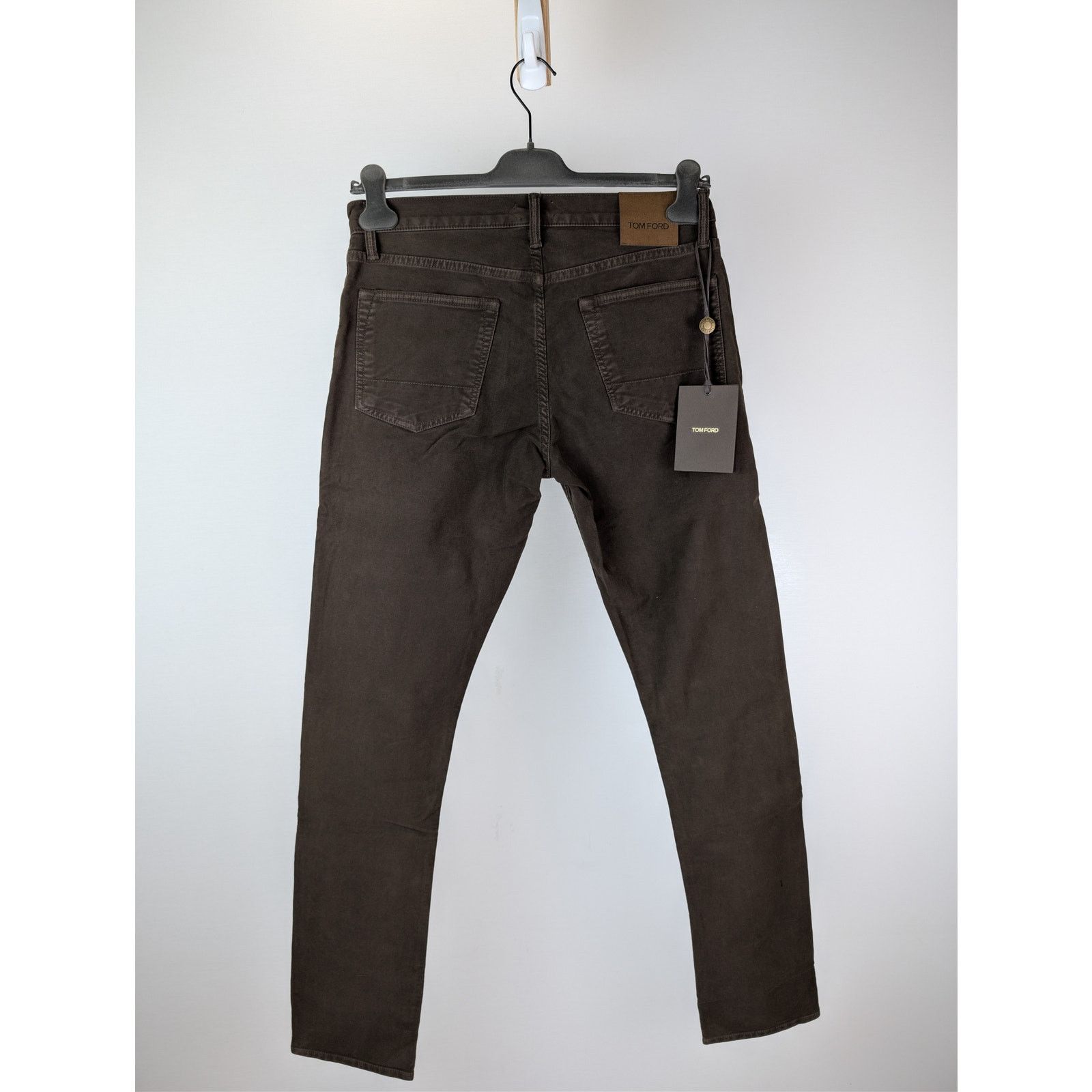 Tom Ford o1rshd1 Slim-Fit Denim Jeans in Brown 32 Size US 32 / EU 48 - 17 Thumbnail