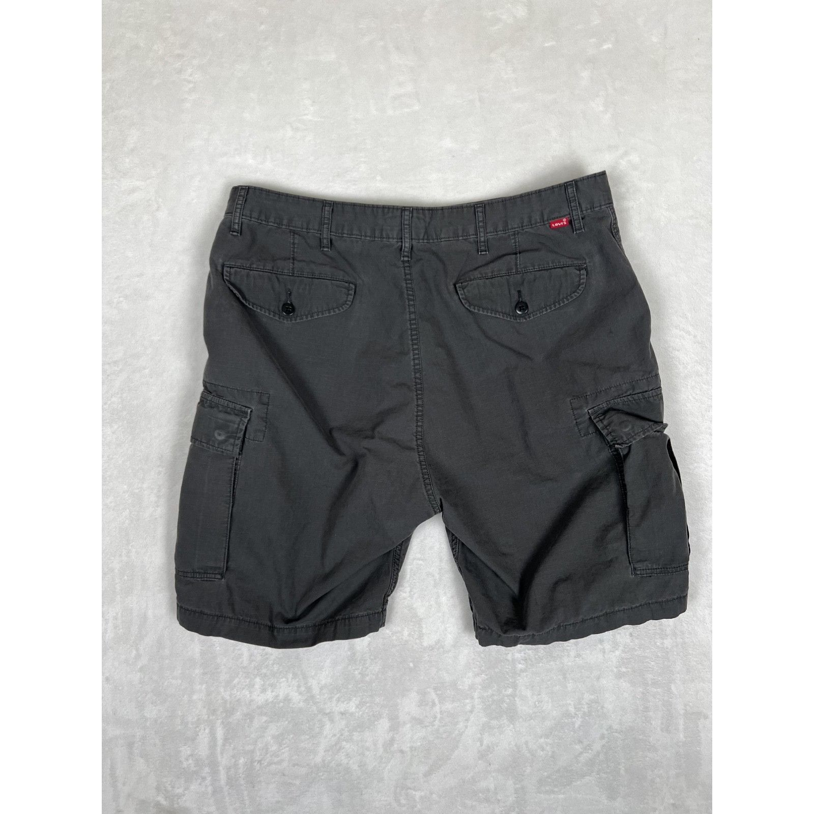 Levi's Levi’s Gray Cargo Shorts Size 38 Ripstop Y2K Baggy Size US 38 / EU 54 - 7 Thumbnail