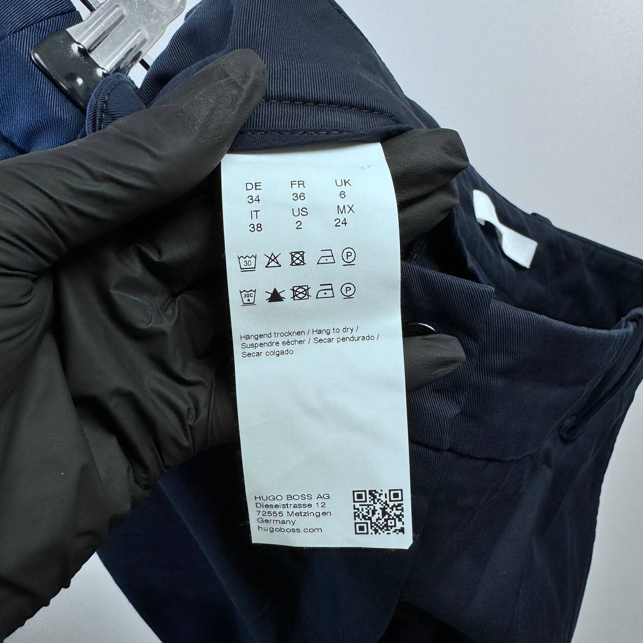 Hugo Boss Hugo Boss Boss Chino Pants Blue Slim Fit Casual Designer S Size US 36 / EU 52 - 6 Thumbnail