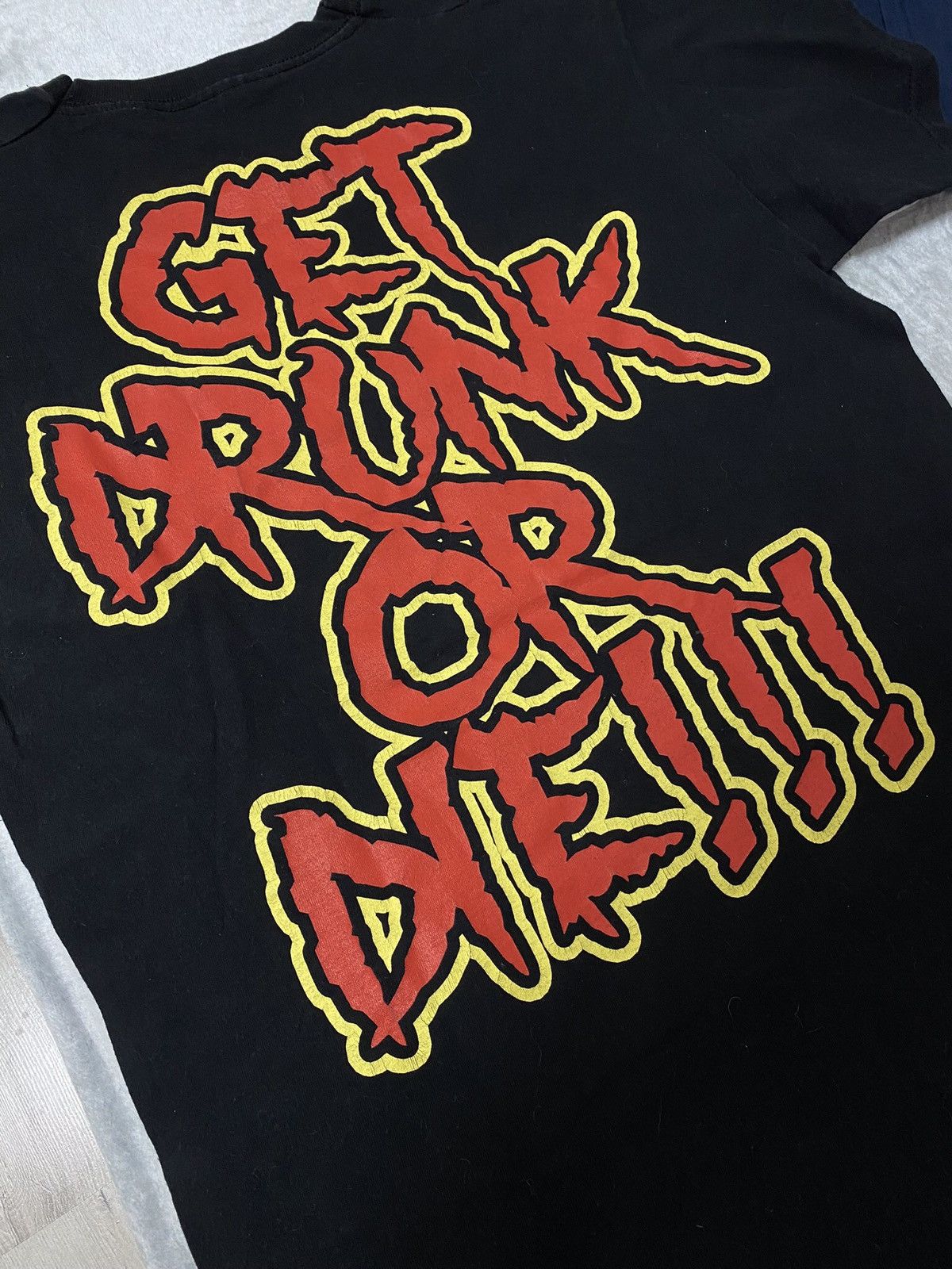 Band Tees × Vintage VINTAGE ALESTORM BLACK LOGO TSHIRT Size US L / EU 52-54 / 3 - 6 Thumbnail