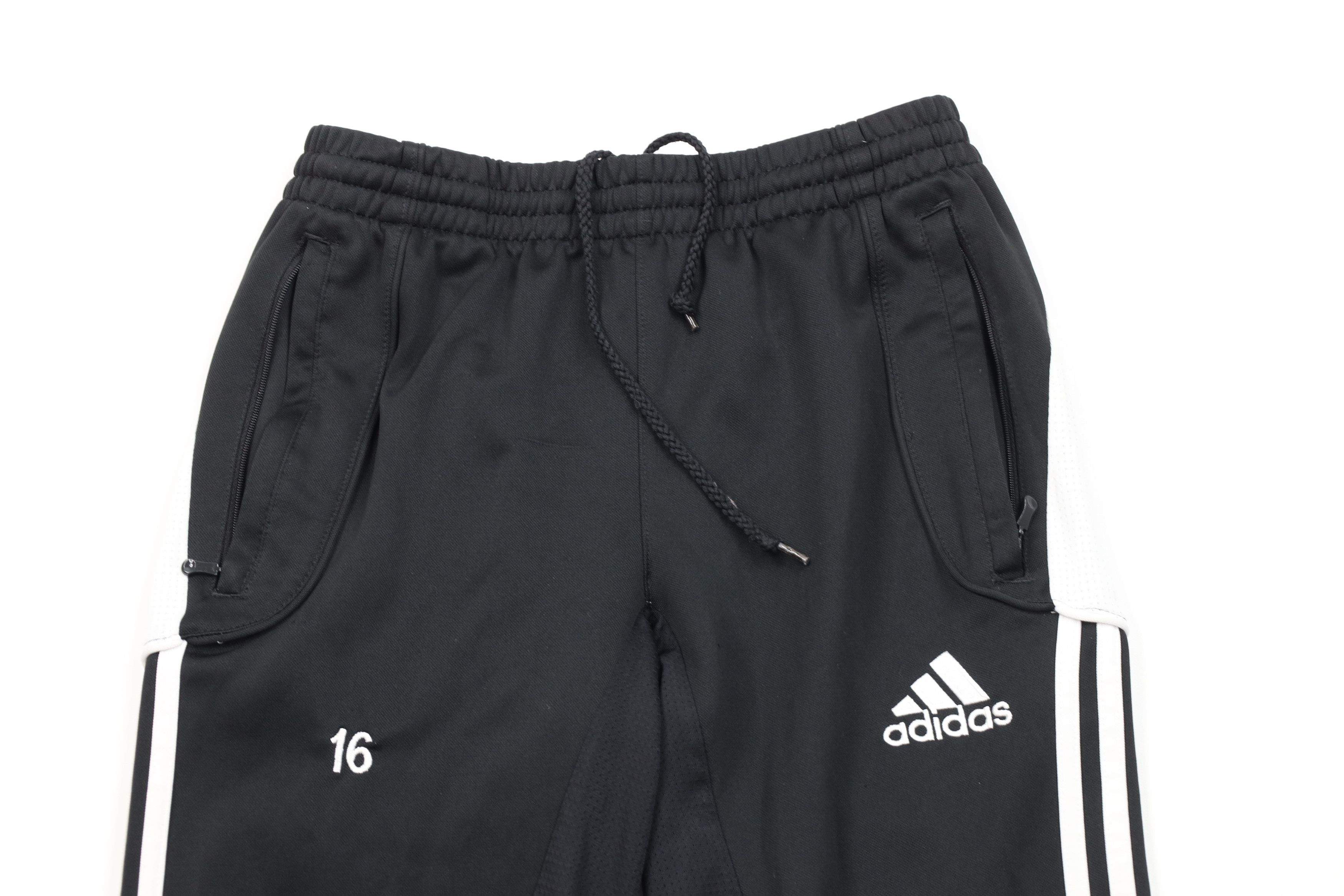 Adidas Vintage Y2K Adidas Striped Tapered Leg Soccer Warm Up Pants Size US 32 / EU 48 - 2 Thumbnail