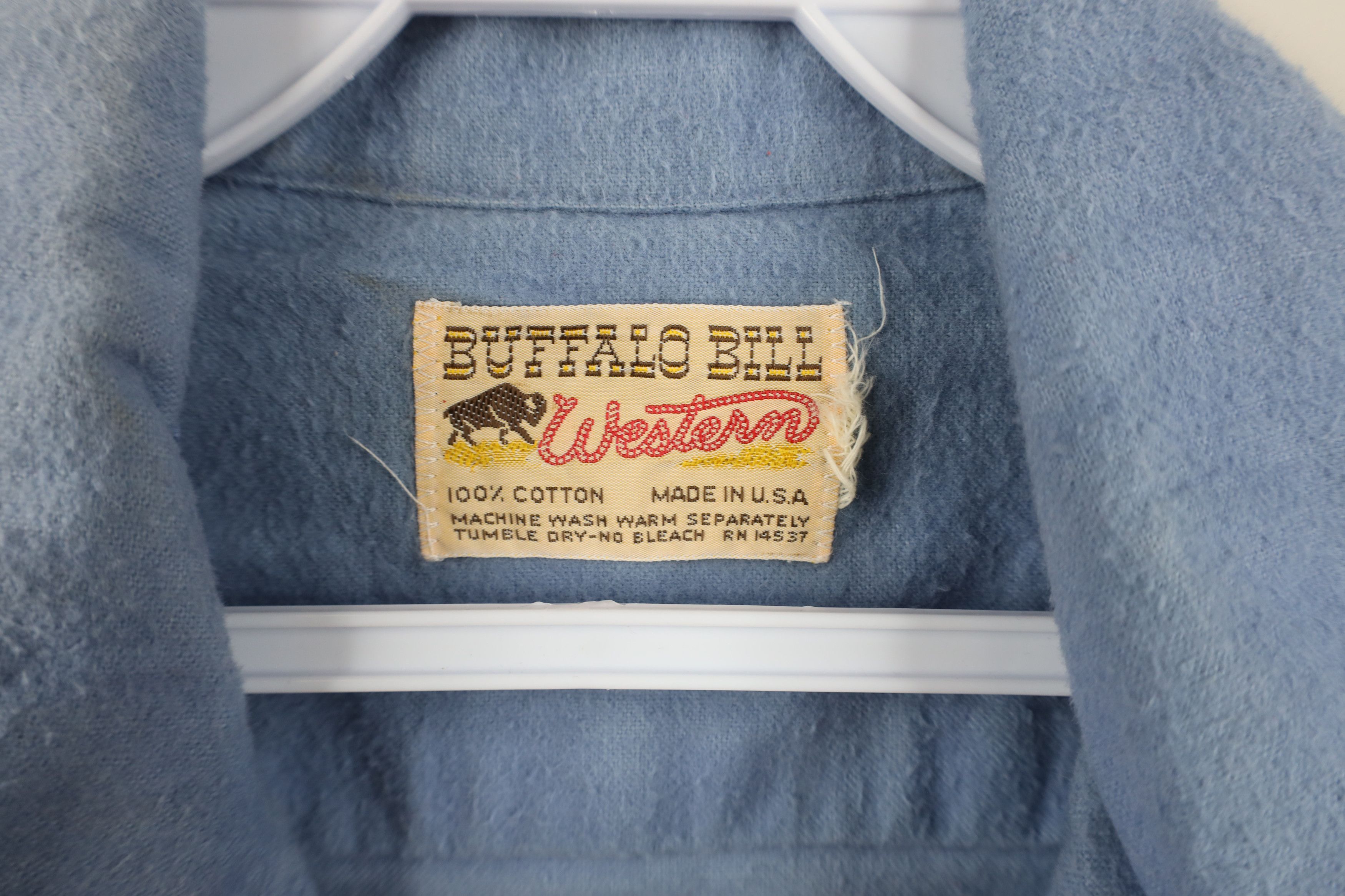 Vintage Vintage 70s Streetwear Chamois Cloth Button Shirt USA Size US L / EU 52-54 / 3 - 10 Thumbnail