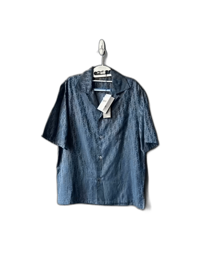 Dior Dior Short Sleeve ButtonUp Shirt-2506 Size US L / EU 52-54 / 3 - 1 Thumbnail