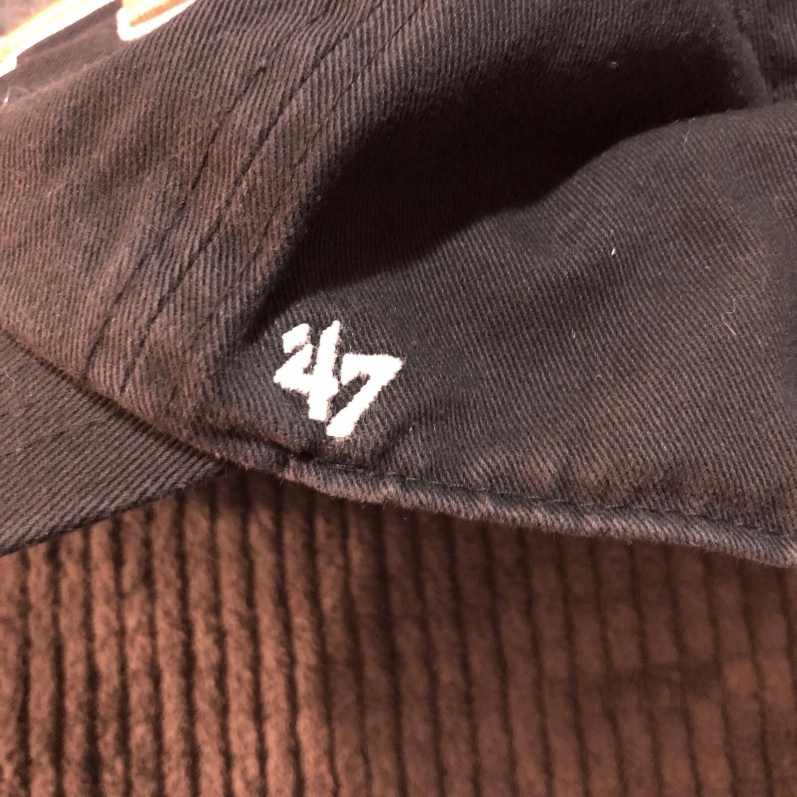 47 Tennessee Vols Volunteers Black Adjustable Adult Hat Size ONE SIZE - 8 Thumbnail