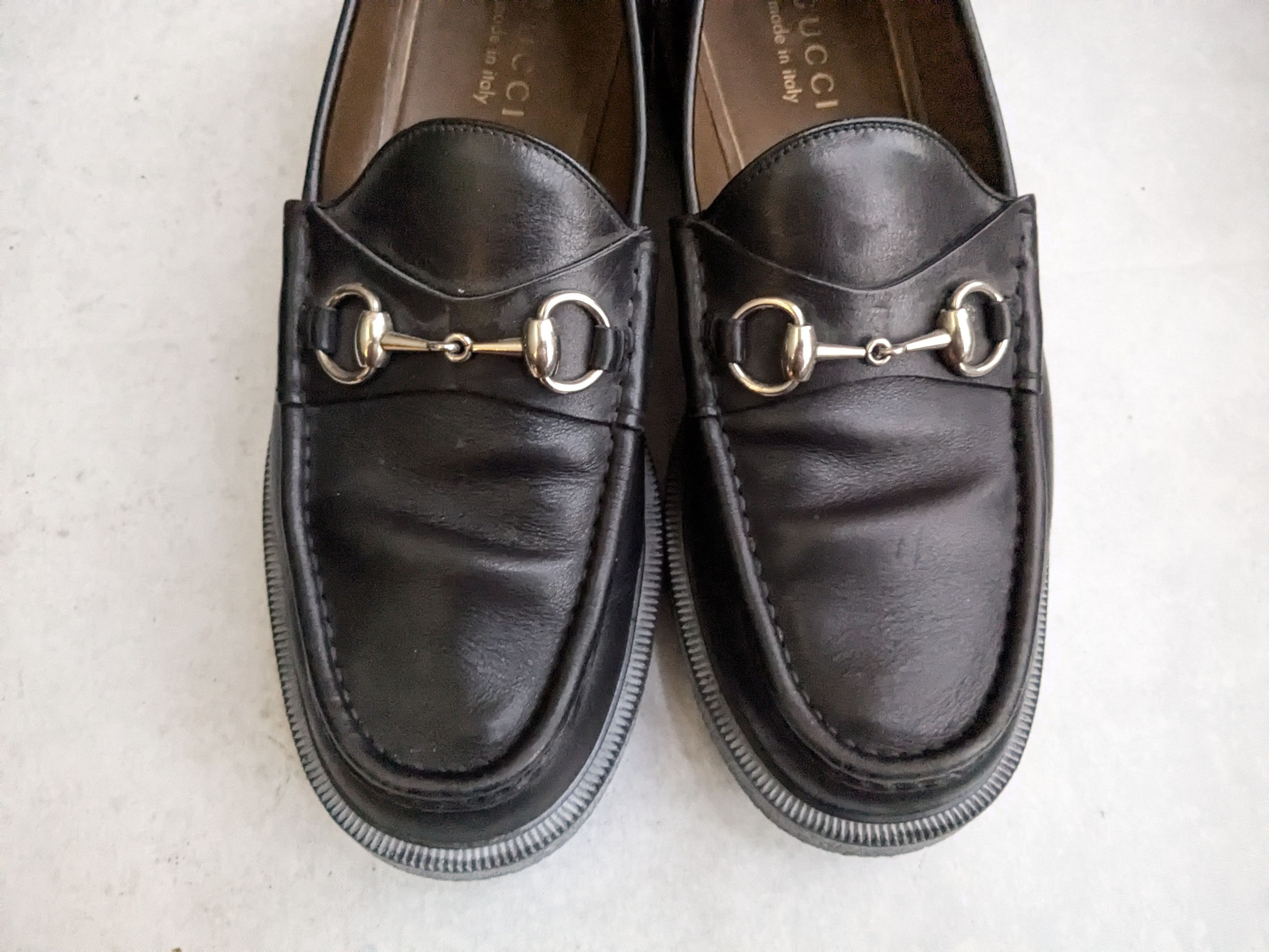 Gucci Gucci Horsebit Black Leather 8.5 Snaffle Size US 8.5 / EU 41-42 - 5 Thumbnail