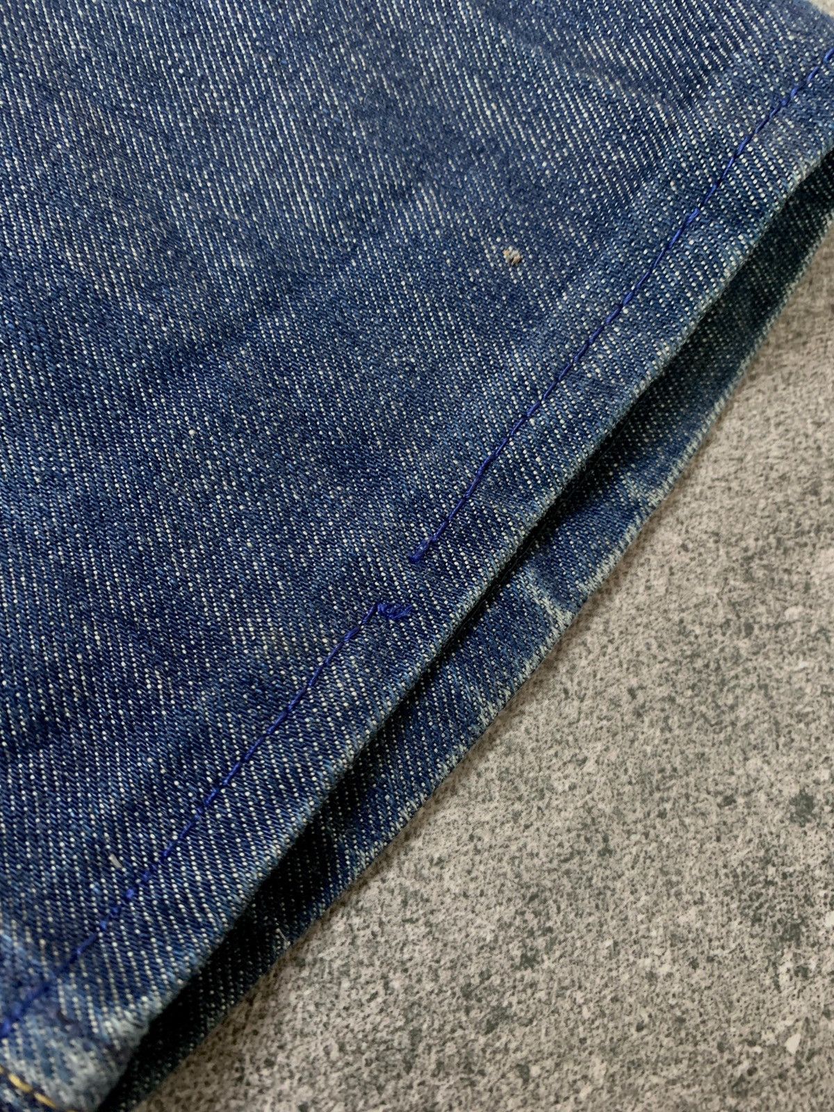 Helmut Lang FREE TAX! 2000s Indigo Classic Cut Raw Denim Jeans Size US 30 / EU 46 - 7 Thumbnail