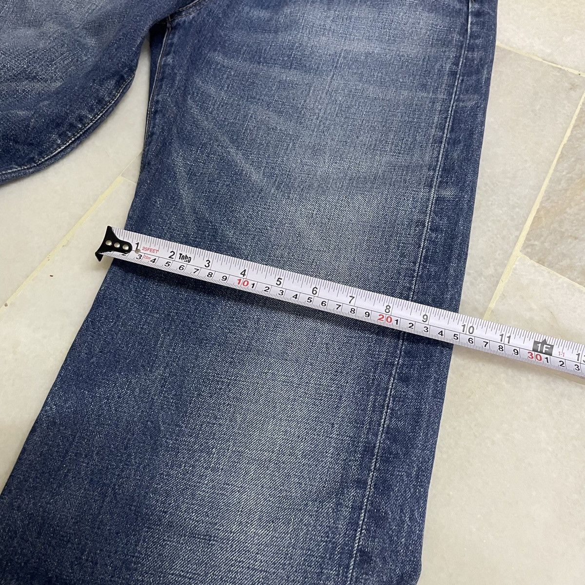 Indigo Original Sweet Camel Special Edition Baggy Selvedge Rare Size US 30 / EU 46 - 10 Thumbnail