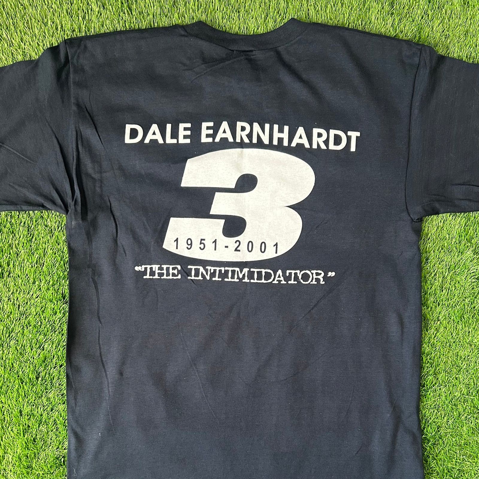 NASCAR Dale Earnhardt Black Race Tee Size US XL / EU 56 / 4 - 2 Thumbnail