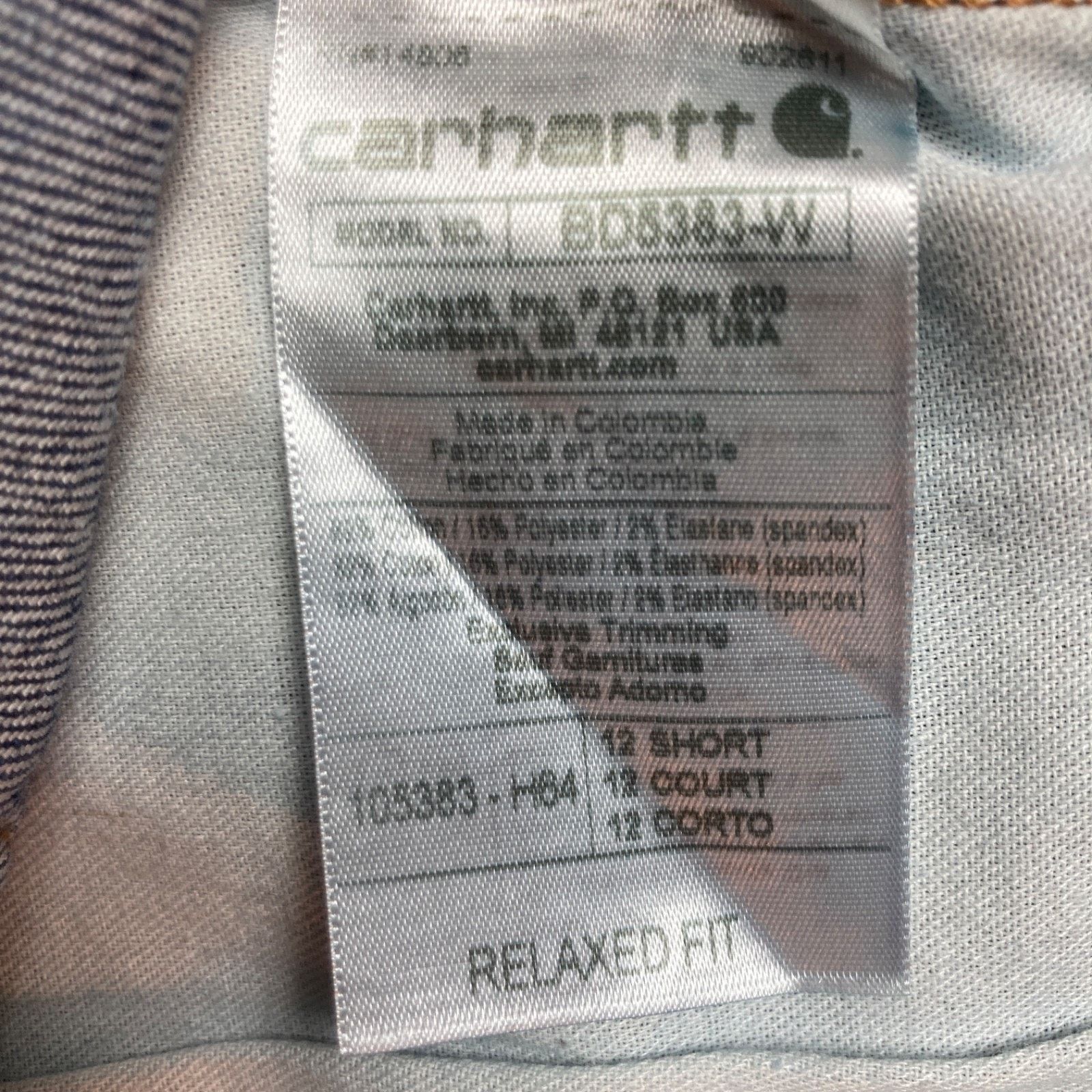 Carhartt Carhartt Relaxed Straight Denim Jeans Womens 12 Short Size 34" / US 12 / IT 48 - 8 Thumbnail