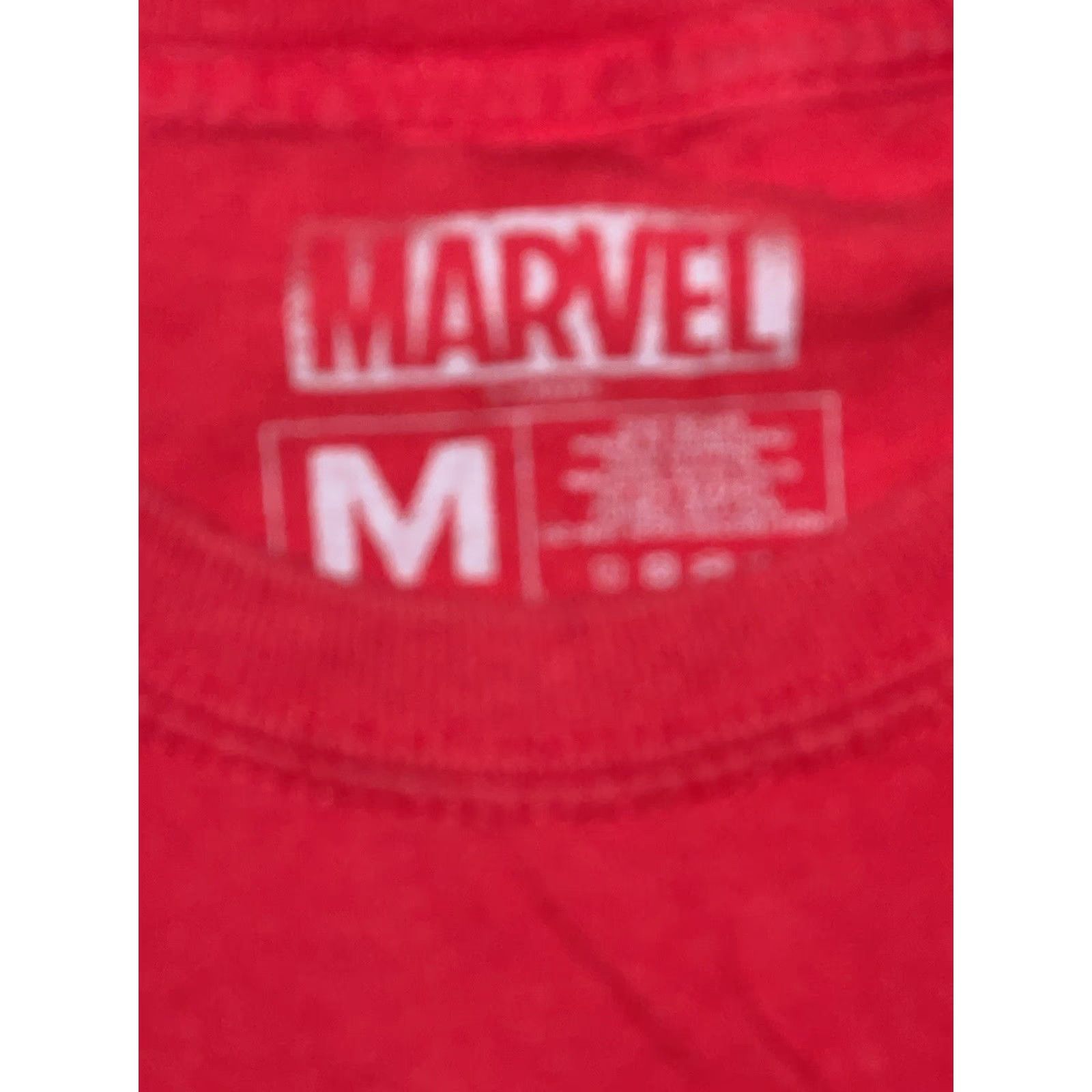 Vintage Marvel Deadpool T-Shirt Red Medium Mens M Taco Funny Comics Size US M / EU 48-50 / 2 - 4 Thumbnail