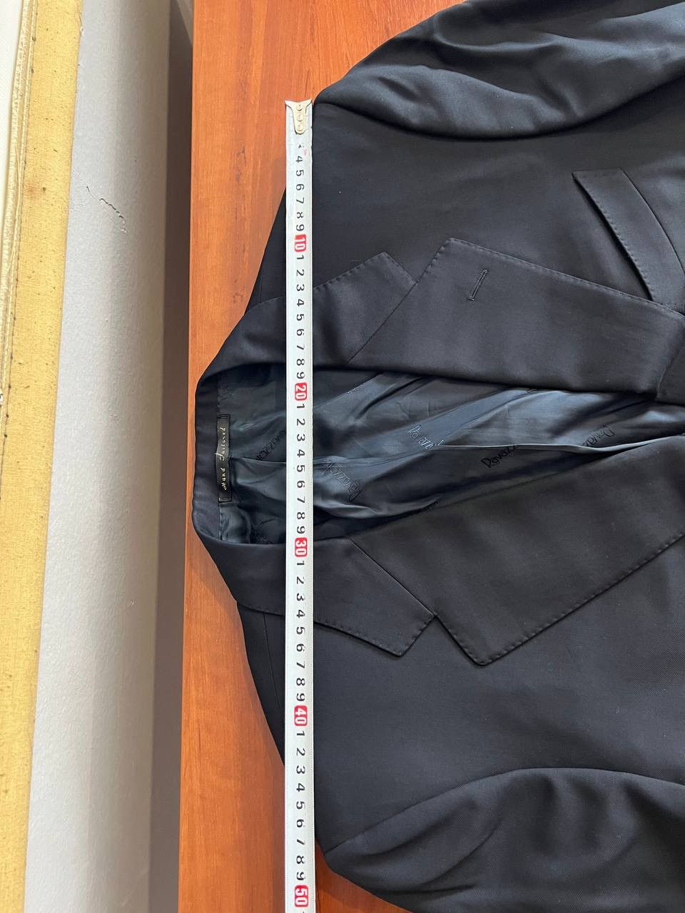 Ravazzolo RAVAZZOLO SARTORIA VINTAGE ITALY LANA WOOL SOLID BLAZER 52 Size 52R - 22 Thumbnail