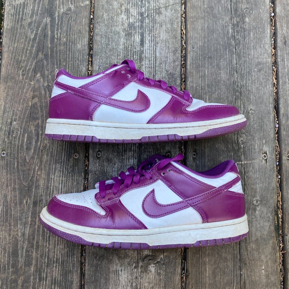 Nike 2024 Nike Dunk Low Viotech White Purple Size 6.5 Size US 6.5 / EU 39-40 - 4 Thumbnail