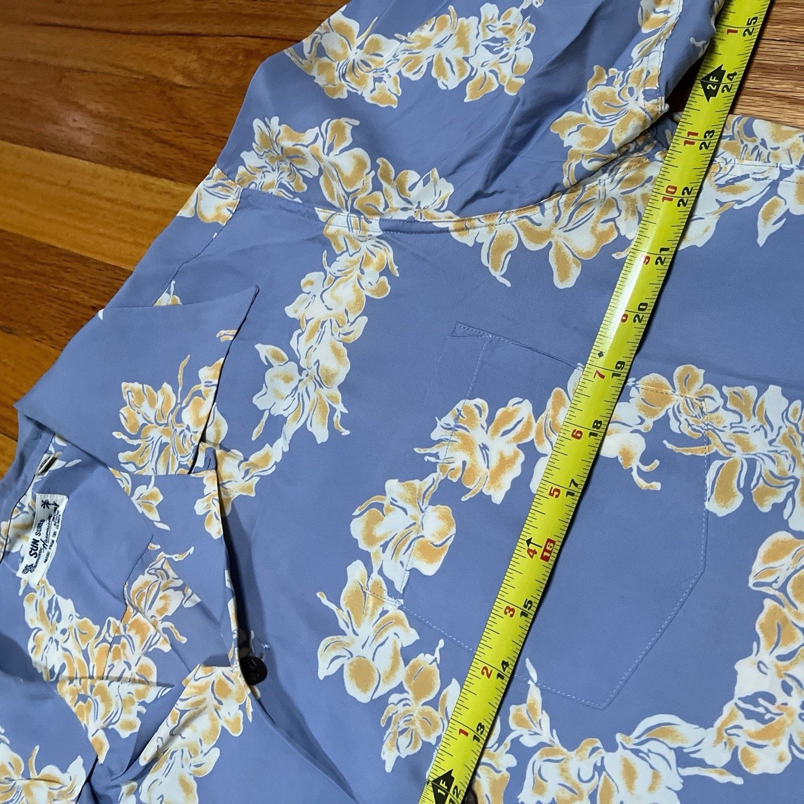 Sun Surf Sun Surf Rayon Lavender Floral Aloha Hawaiian Shirt Japan Size US L / EU 52-54 / 3 - 7 Thumbnail