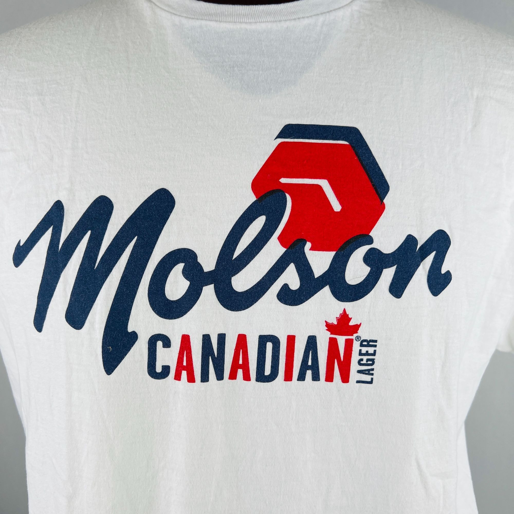 Gildan Molson Canadian Lager Beer XL T-Shirt Shirt Size US XL / EU 56 / 4 - 2 Thumbnail