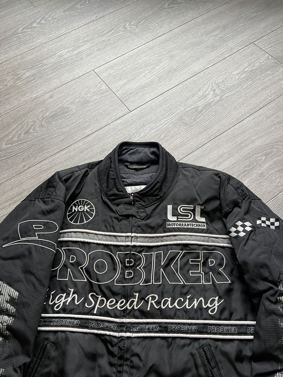 Vintage Vintage High Speed Racing Team Moto Jacket Pro Biker Size US M / EU 48-50 / 2 - 6 Thumbnail