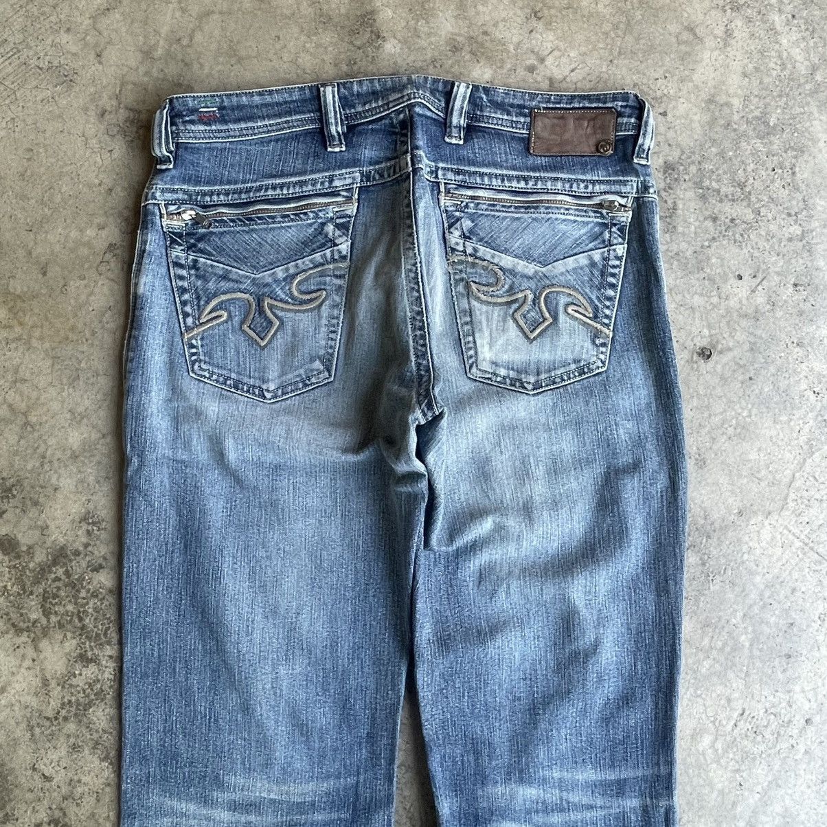 Diesel 🔥Vintage Diesel Stoned Washed RAYA Distress Denim Jeans Size US 34 / EU 50 - 5 Thumbnail