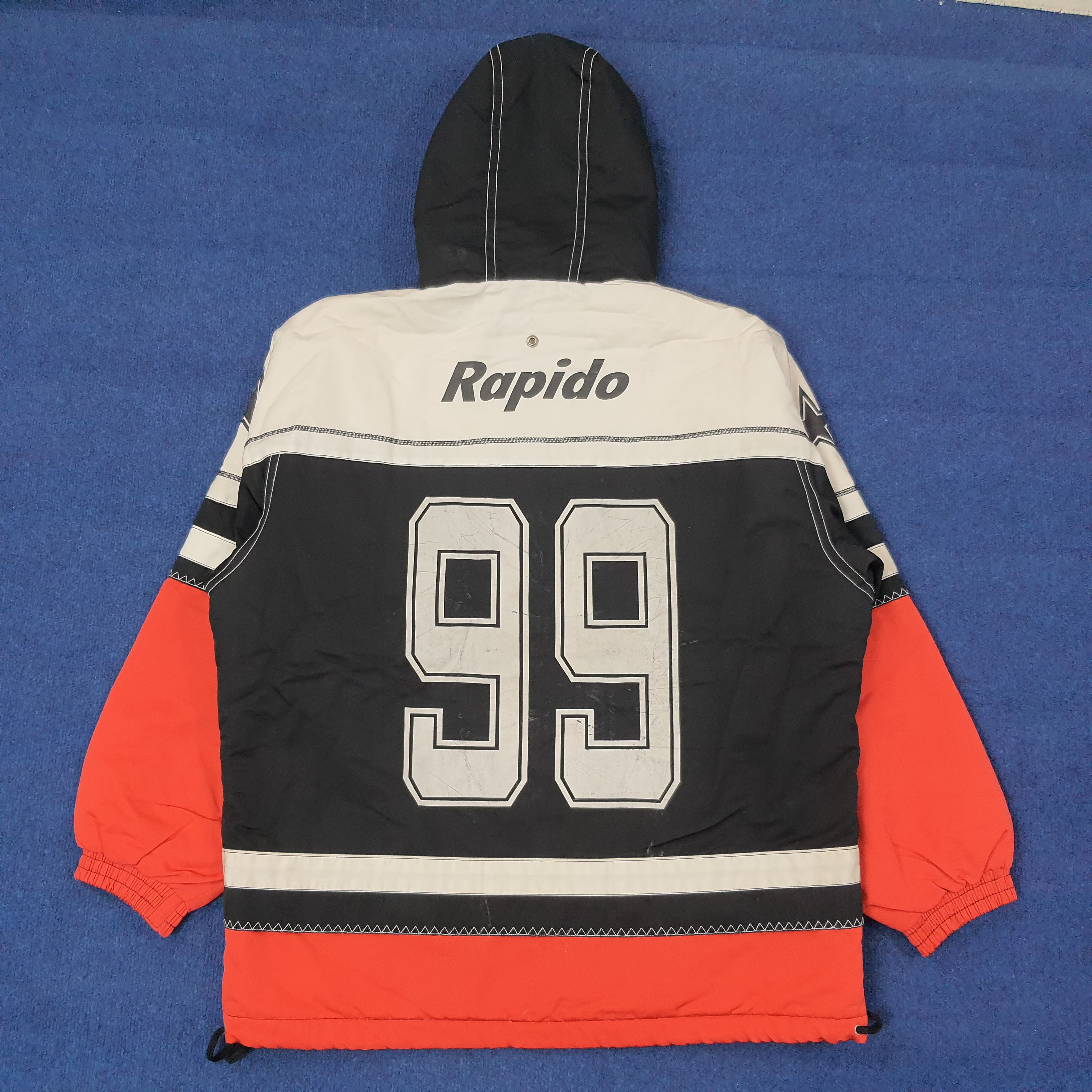 Vintage Vintage RAPIDO Sportswear Motorcycles Jacket C251N4 Size US XXL / EU 58 / 5 - 4 Thumbnail