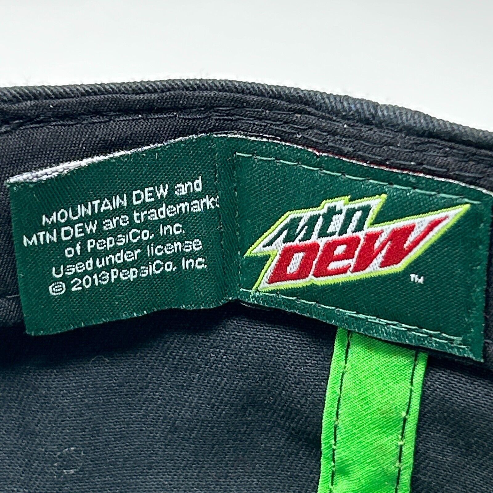 Mountain Dew Mtn Dew Hat Baseball Cap Mountain Dew Soft Drink Soda Pop Size ONE SIZE - 10 Thumbnail
