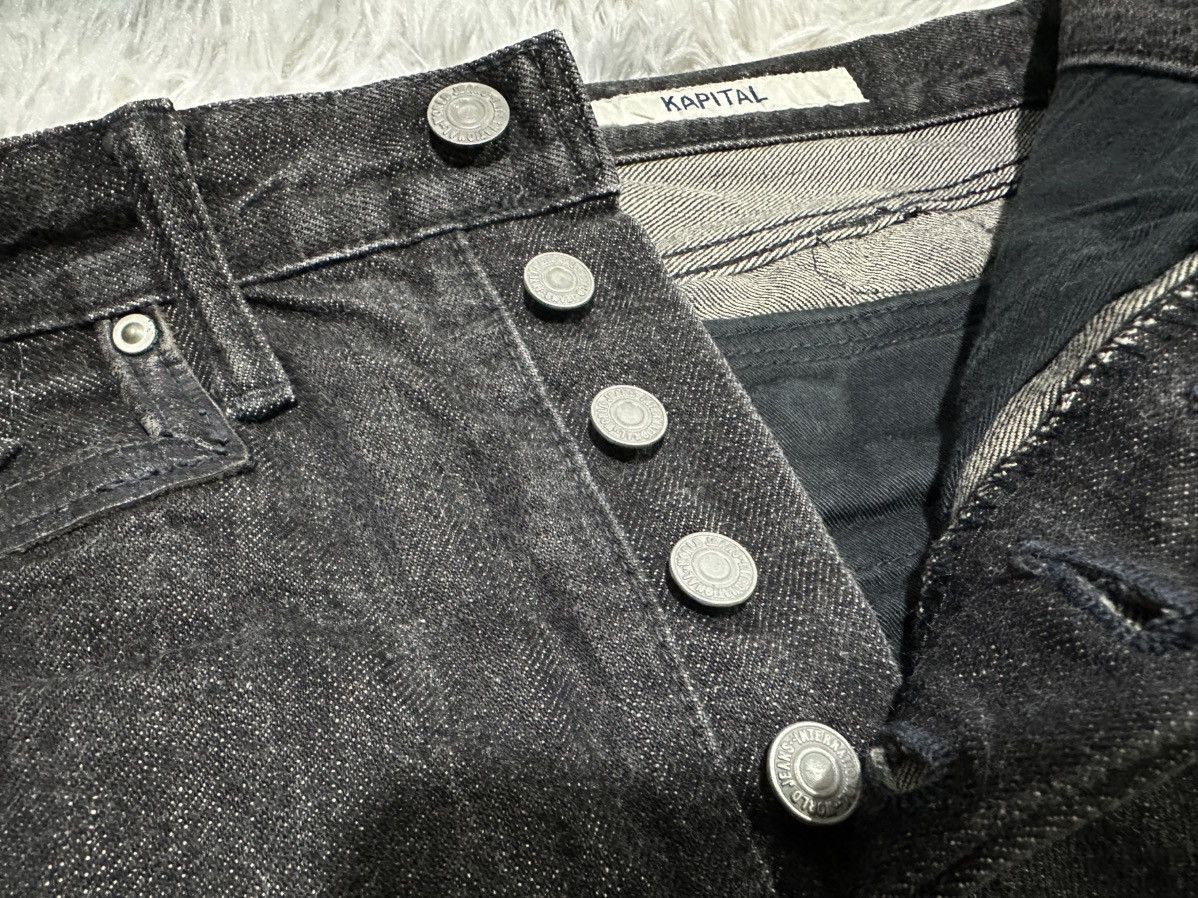 Kapital 🔥Rare Kapital x Lewis Leather Red Tab Selvedge Denim Size US 31 - 9 Thumbnail